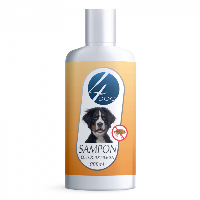 Sampon Caini 4DOG antiparazitar 200ml [1]