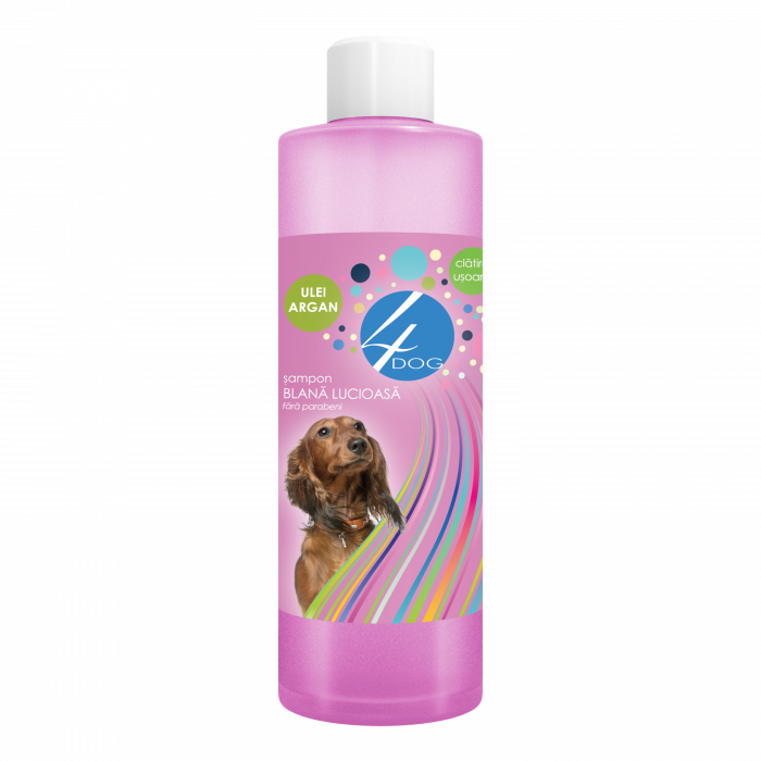 Sampon Caini 4DOG blana lucioasa 500ml [1]