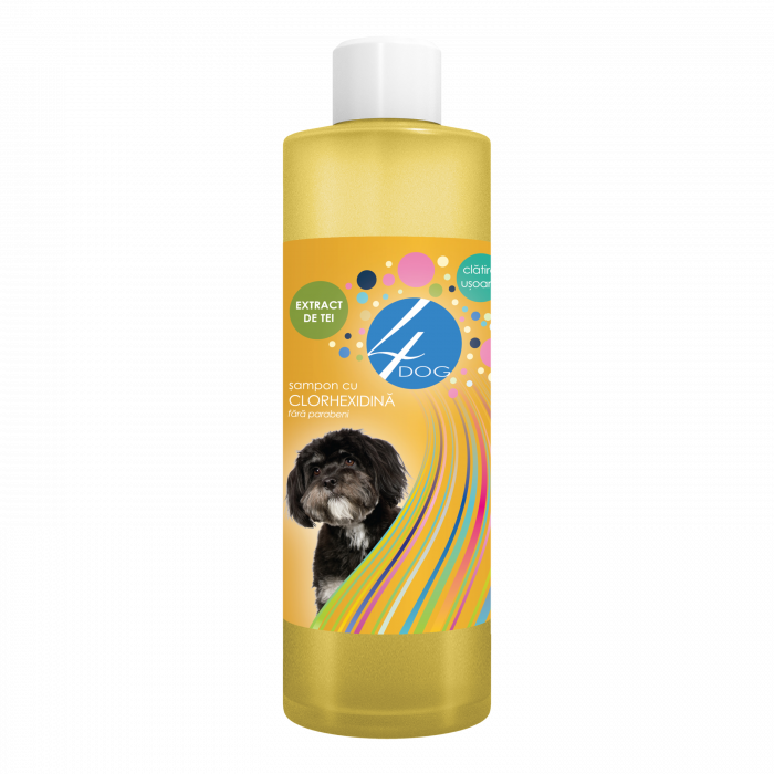 Sampon Caini 4DOG clorhexidina 500ml [1]