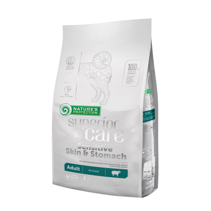 Superior Care Sensitice Skin & Stomach Lamb Adult All Breed 10Kg [1]