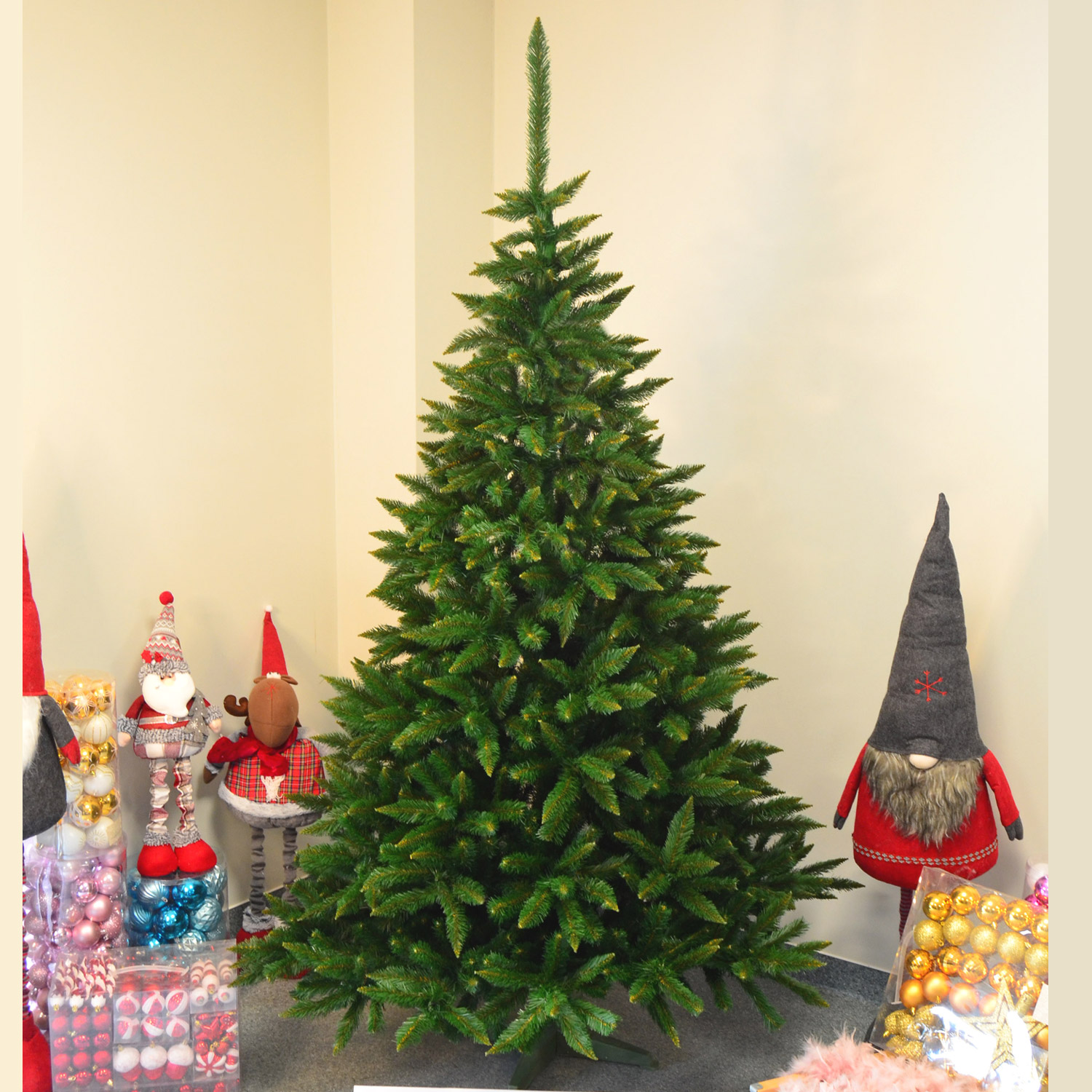 Decoratiuni si articole casa - Brad artificial Christmas Deluxe by Sersimo, Himalaya, 220cm