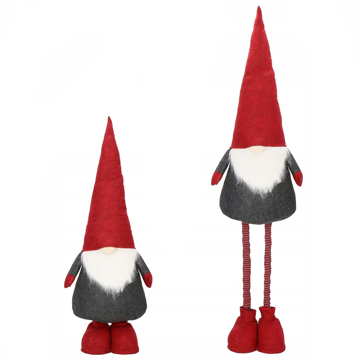 Decoratiuni si figurine - (DL) Figurina Craciun, Spiridus, picioare telescopice, inaltime extensibila 60-90cm