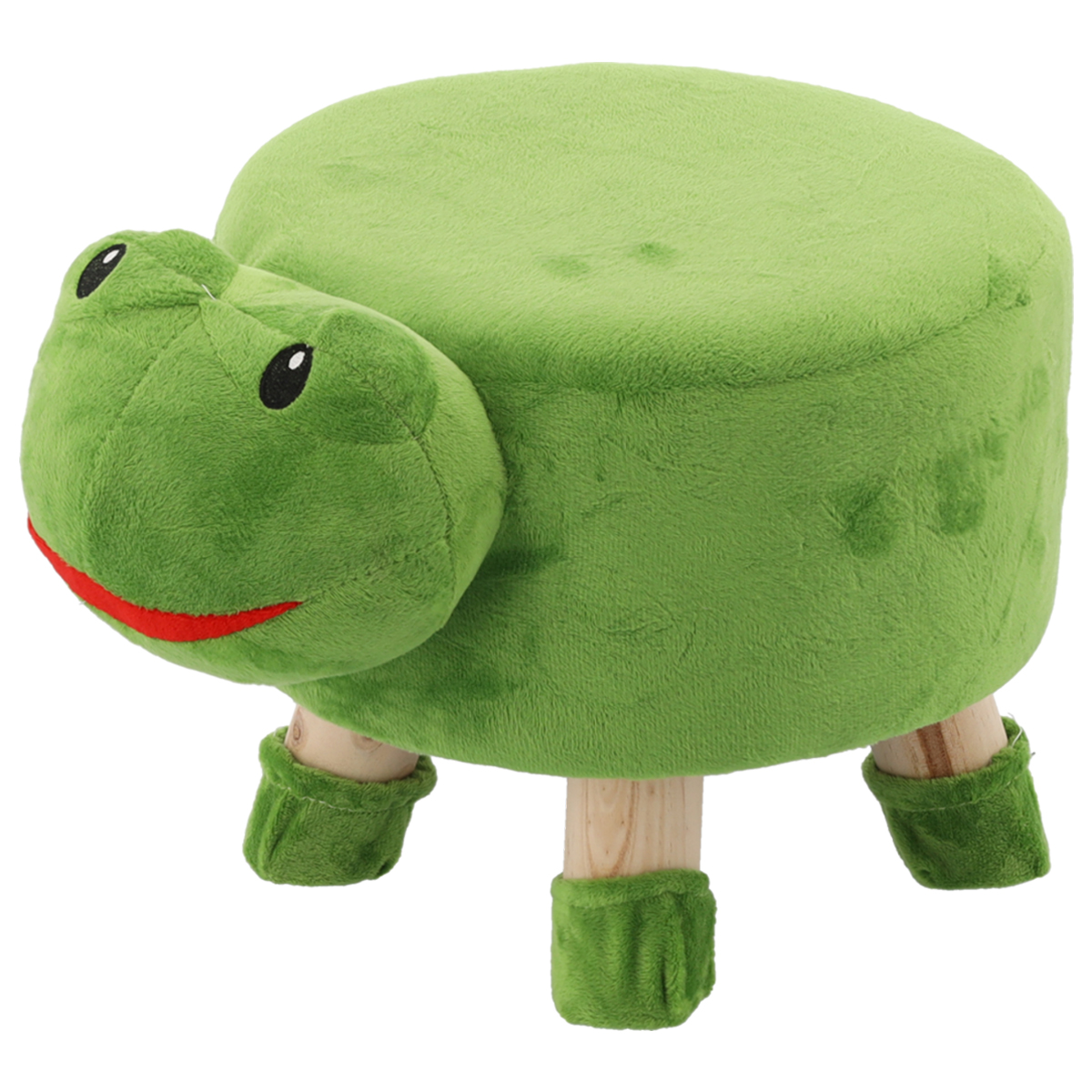 Mobila - Taburet pentru copii, 28x25cm, maxim 50kg, model broscuta