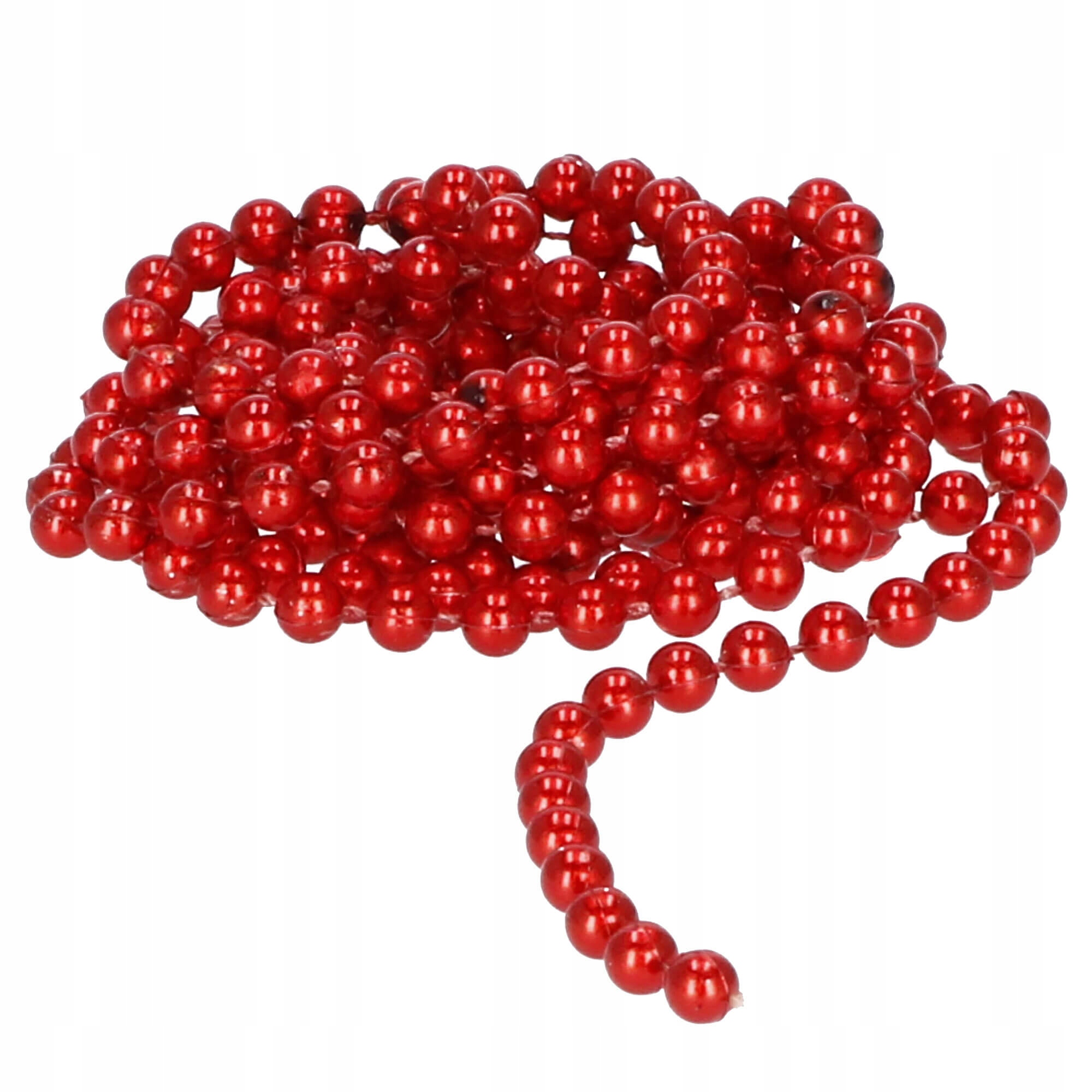 Set globuri si decoratiuni de Craciun, 51 piese, diverse dimensiuni, rosu [7]