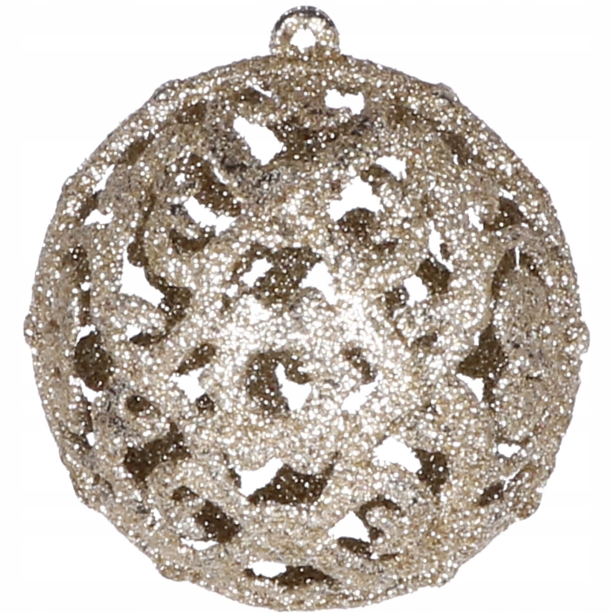 Set globuri de Craciun, 100 bucati, 3-6cm, auriu [3]