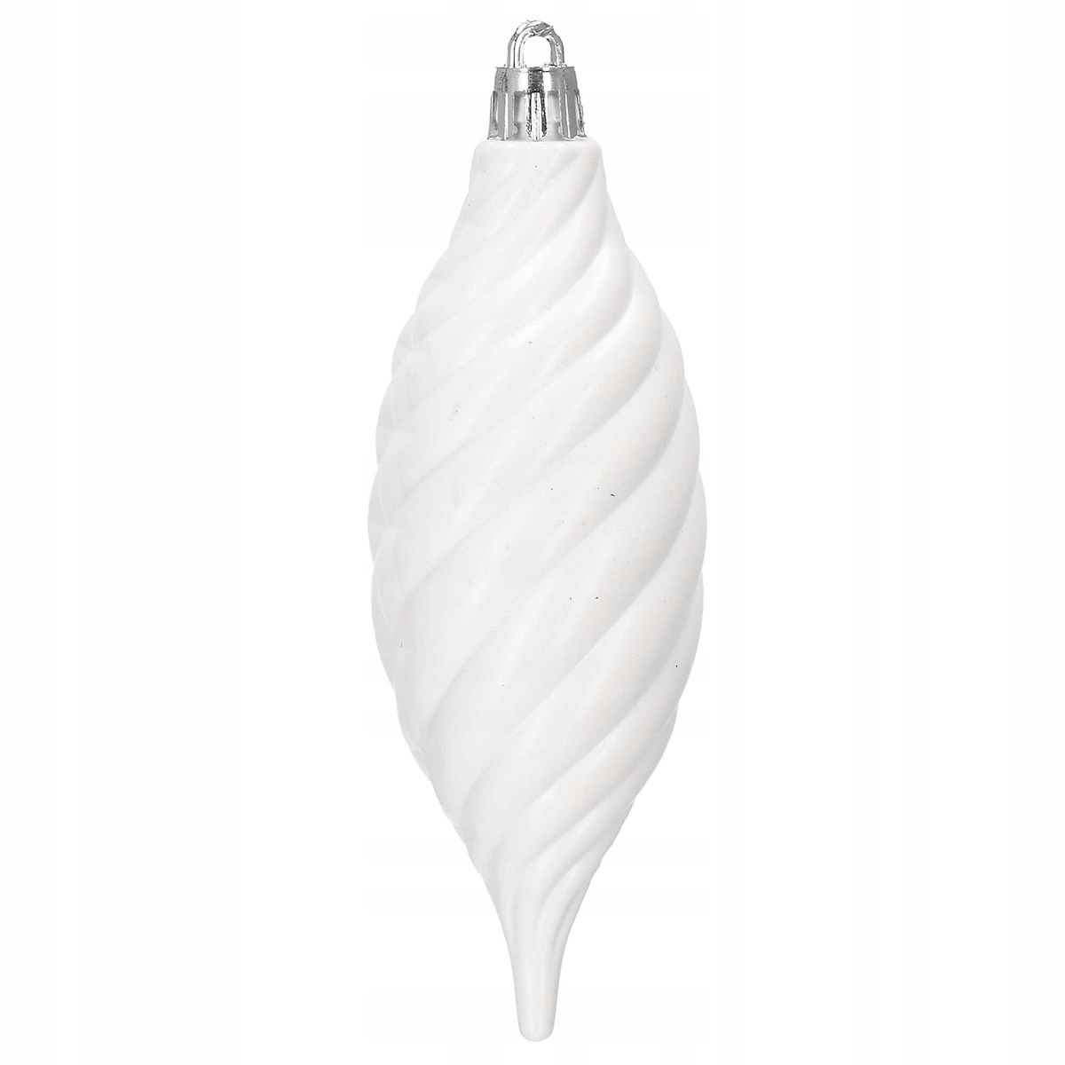 Set globuri si decoratiuni de Craciun, 72 piese, diverse dimensiuni, alb [2]