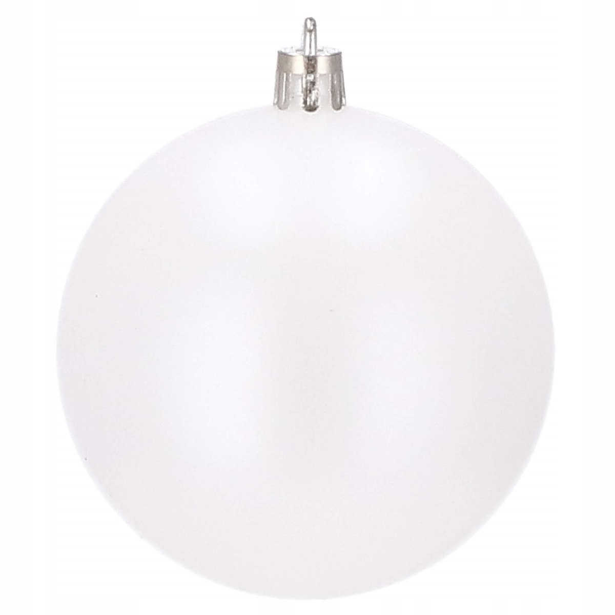Set globuri de Craciun, 37 bucati, 3-8cm, alb perla [5]
