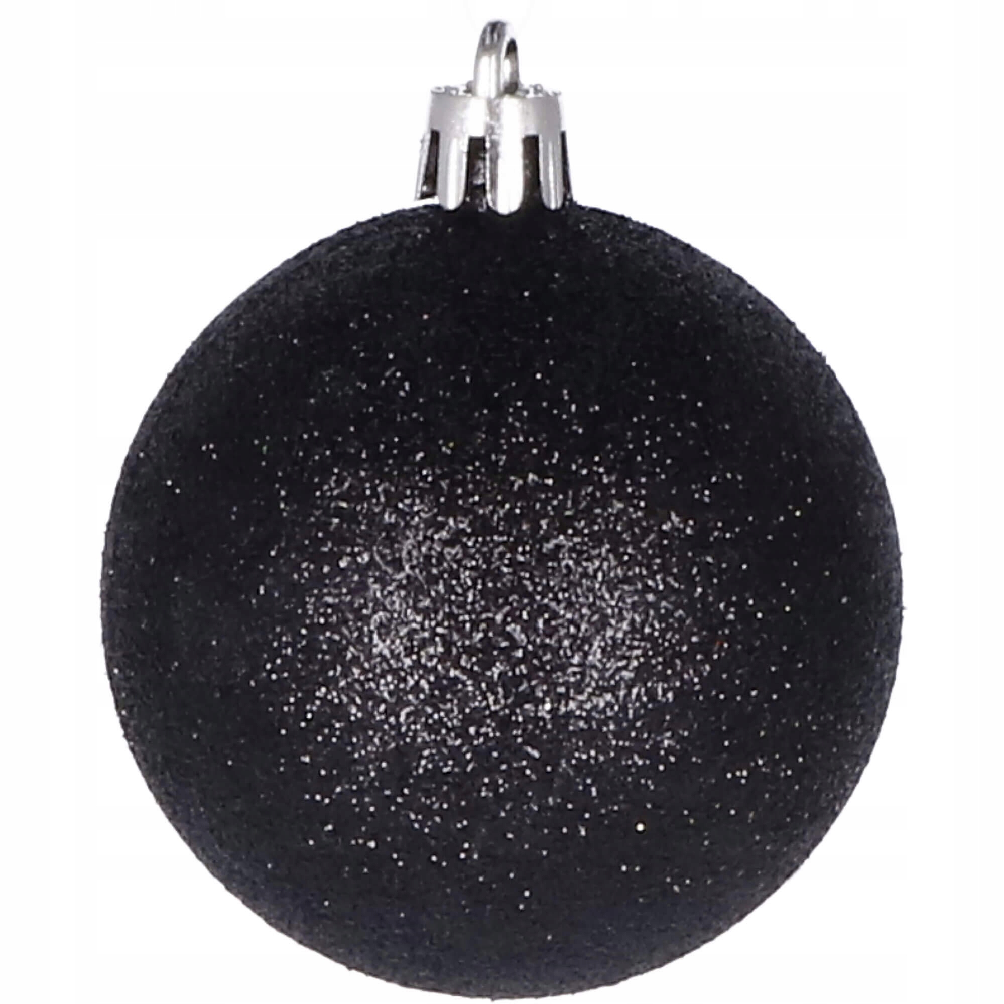 Set globuri de Craciun, 100 bucati, 3-6cm, negru auriu [10]