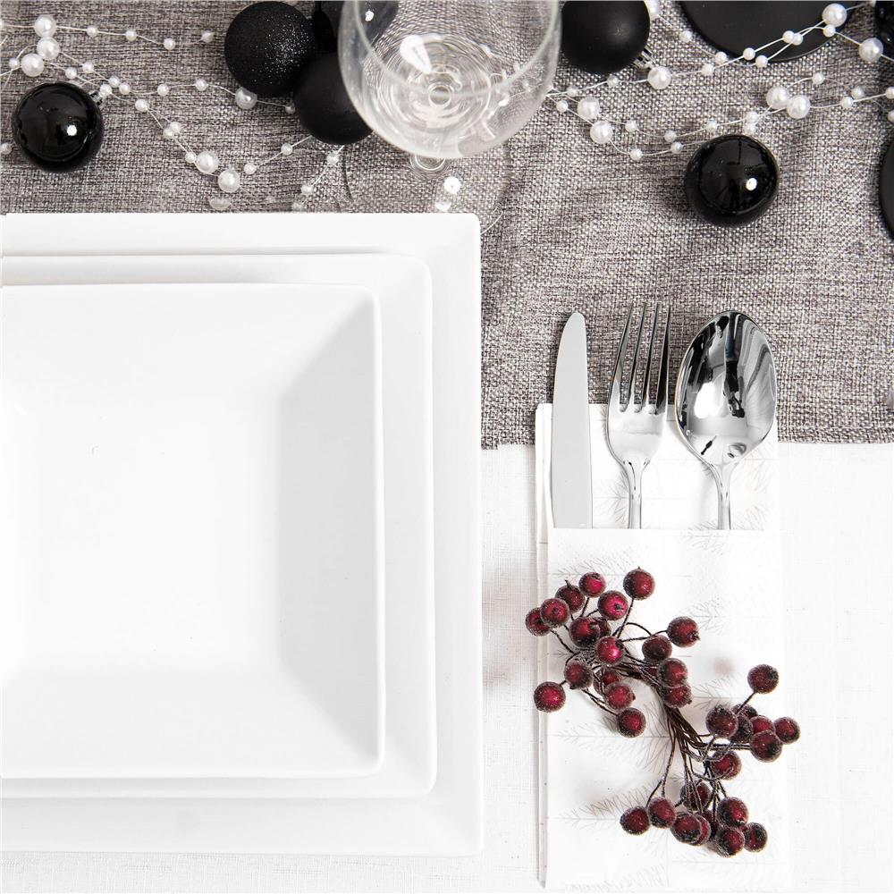 Set globuri de Craciun, 25 bucati, 3 modele, 2,5cm si 4cm, negru [11]