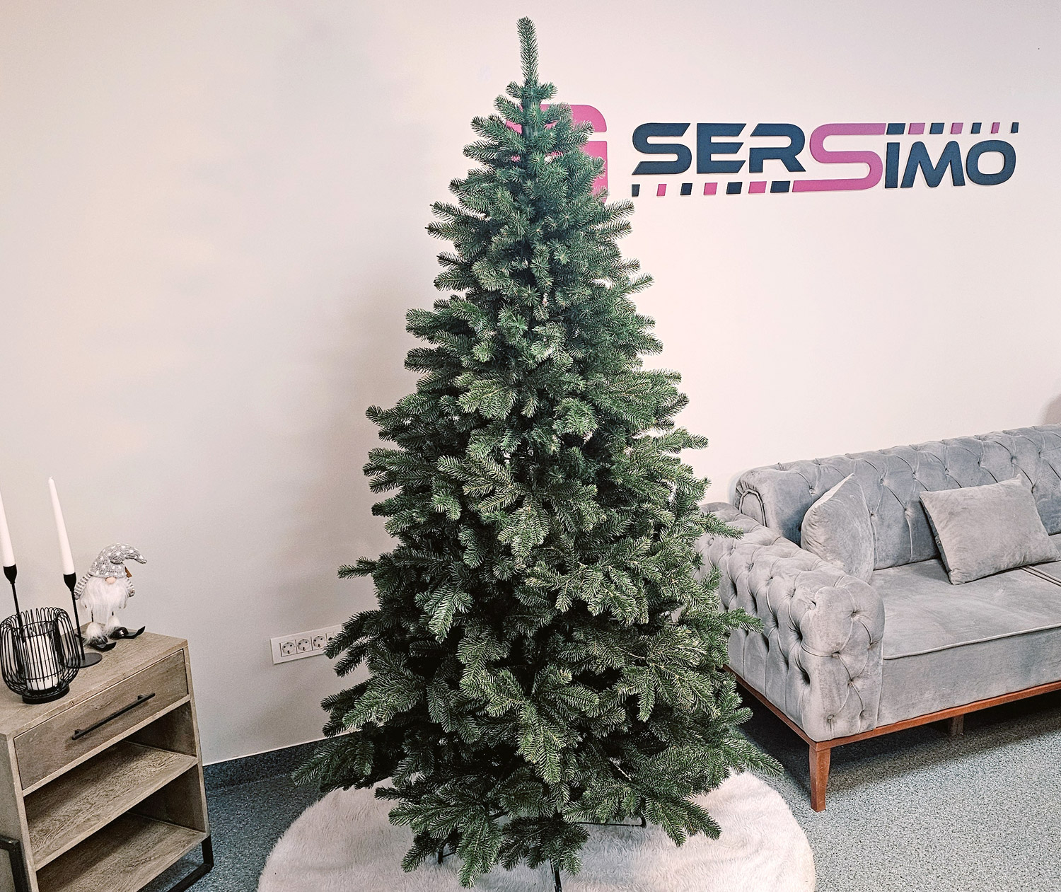 Brad artificial Christmas Deluxe by Sersimo, Kovalivka Select, integral 3D, 180cm [3]