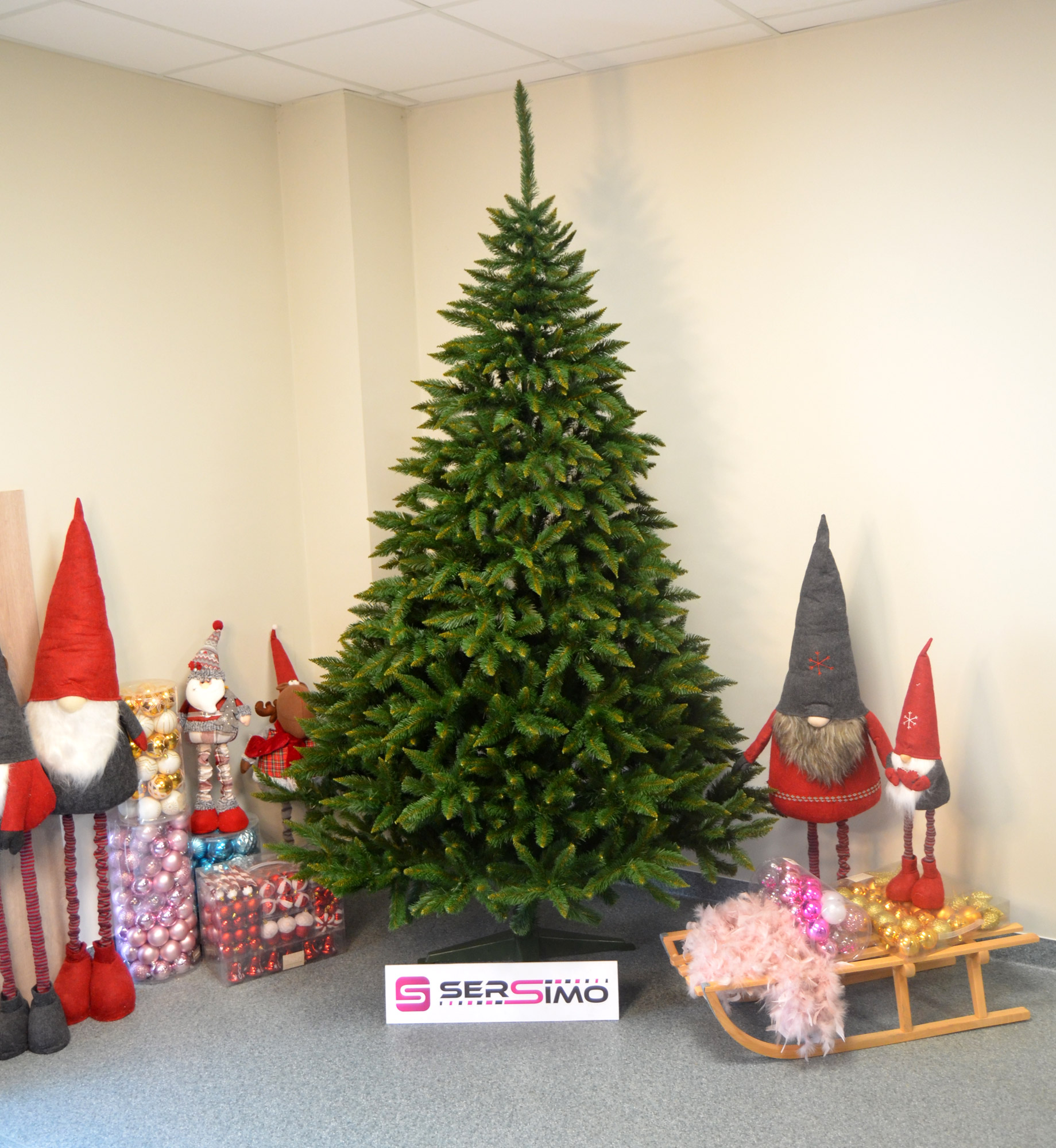 Brad artificial Christmas Deluxe by Sersimo, Himalaya, 240cm [12]