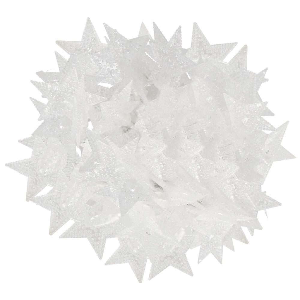 (DL) Instalatie stelute luminoase pentru gradina, 5 metri, 50 LED-uri, cu baterii, galben [12]