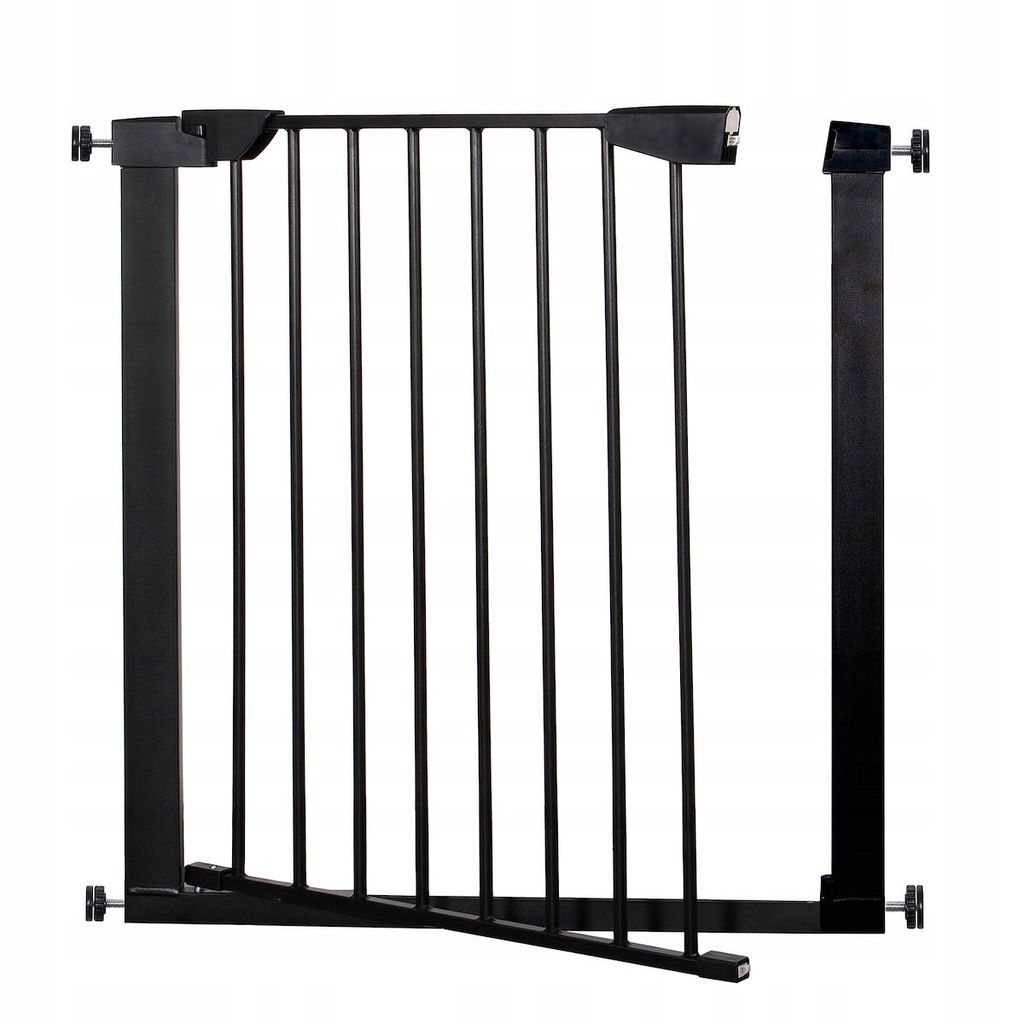 Poarta de siguranta Safety Gate pentru scari, ajustabila 103-110 cm, din otel, neagra [9]