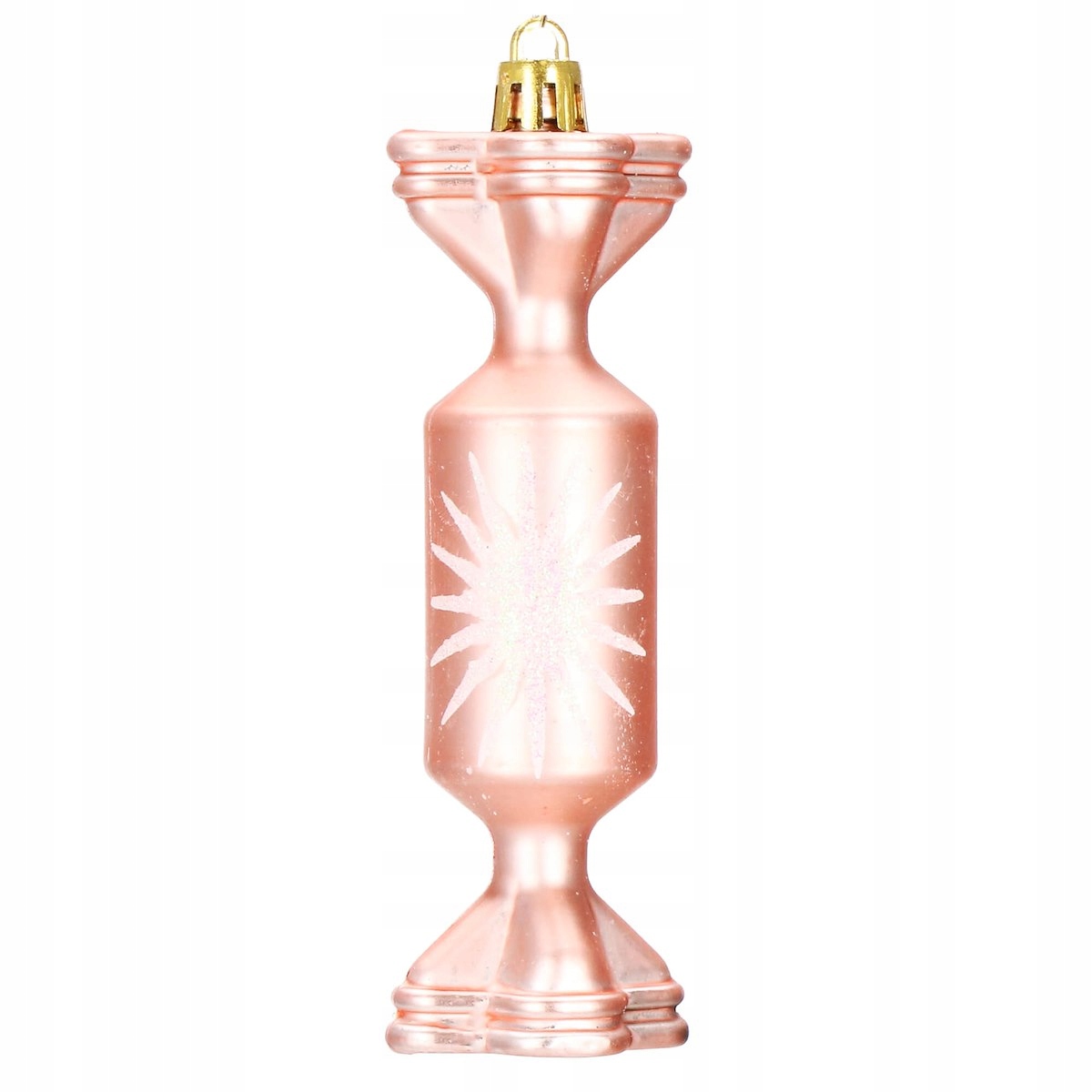 Set globuri si decoratiuni de Craciun, 152 piese, diverse dimensiuni, roz auriu [15]