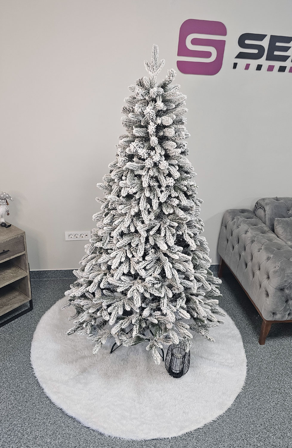 Brad artificial Christmas Deluxe by Sersimo, Global nins, mix 2D+3D, 180cm [16]