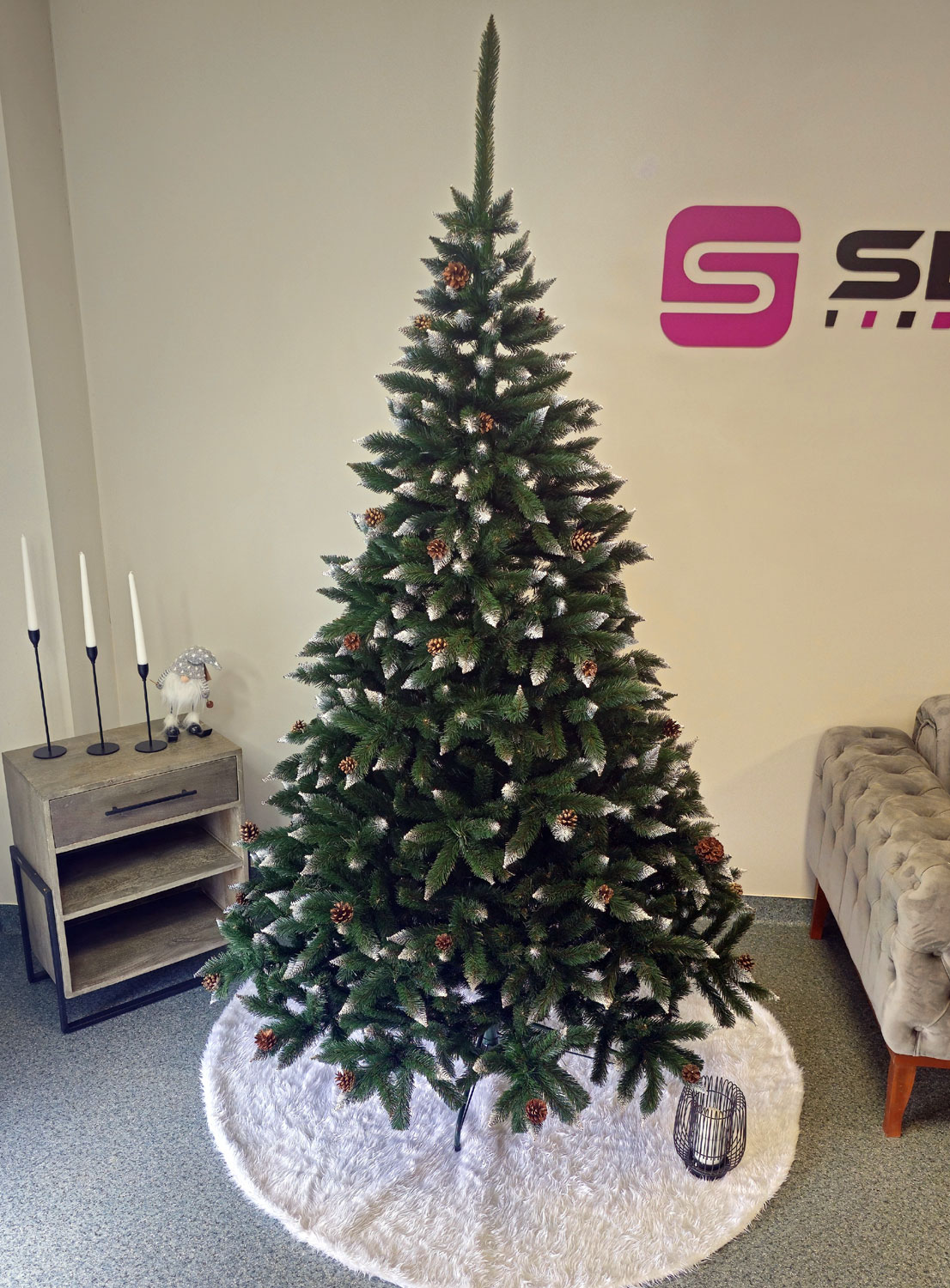 Brad artificial Christmas Deluxe by Sersimo, Danemark, 2D, 220cm [17]