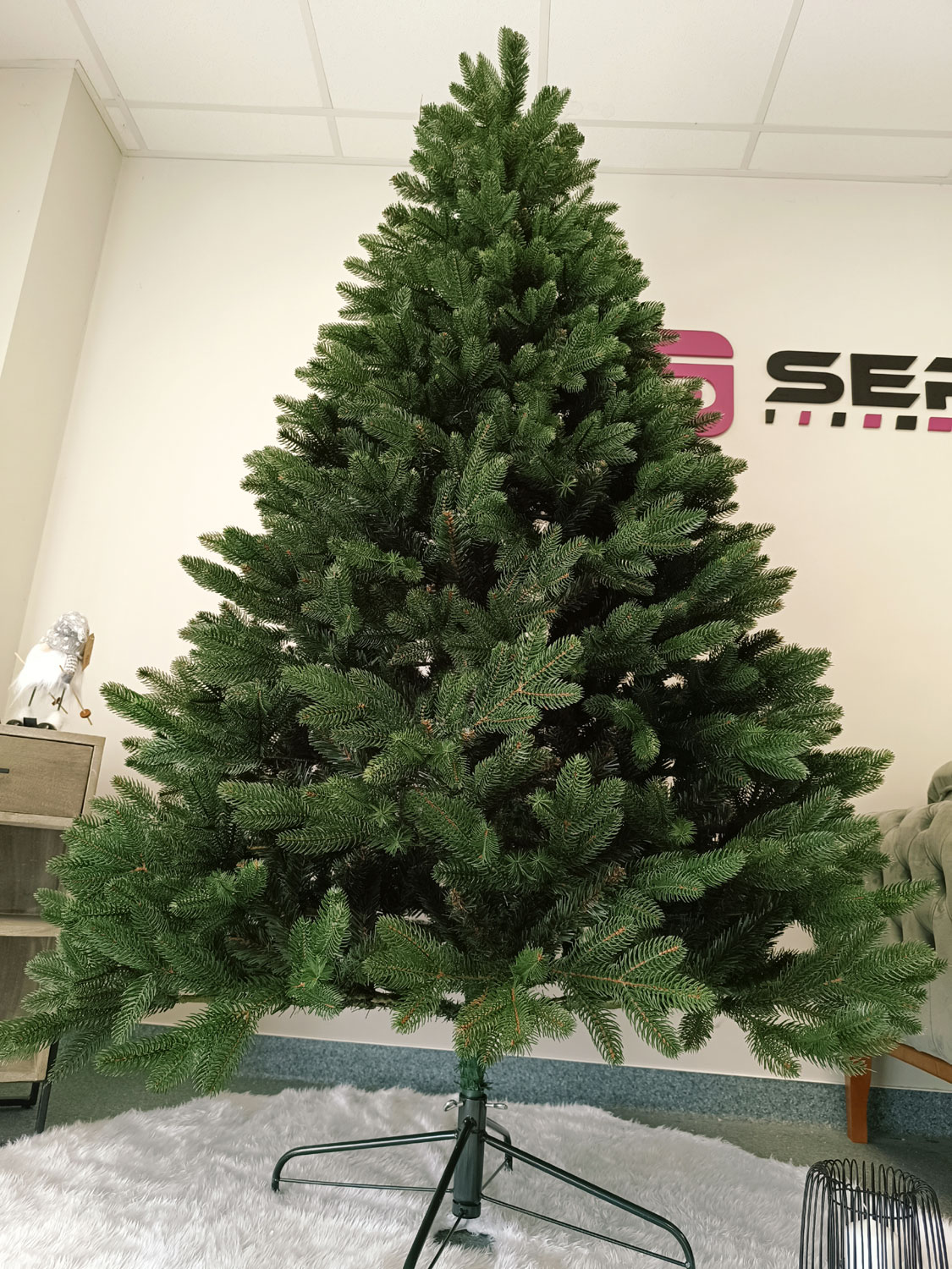 Brad artificial Christmas Deluxe by Sersimo, Belgia, 2D+3D, 210cm [10]