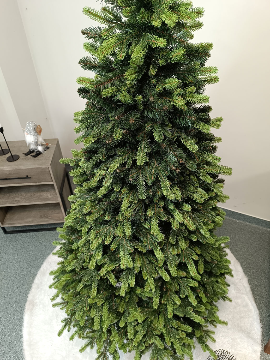 Brad artificial Christmas Deluxe by Sersimo, Carpati cu varfuri verzi, 2D+3D, 180cm [15]