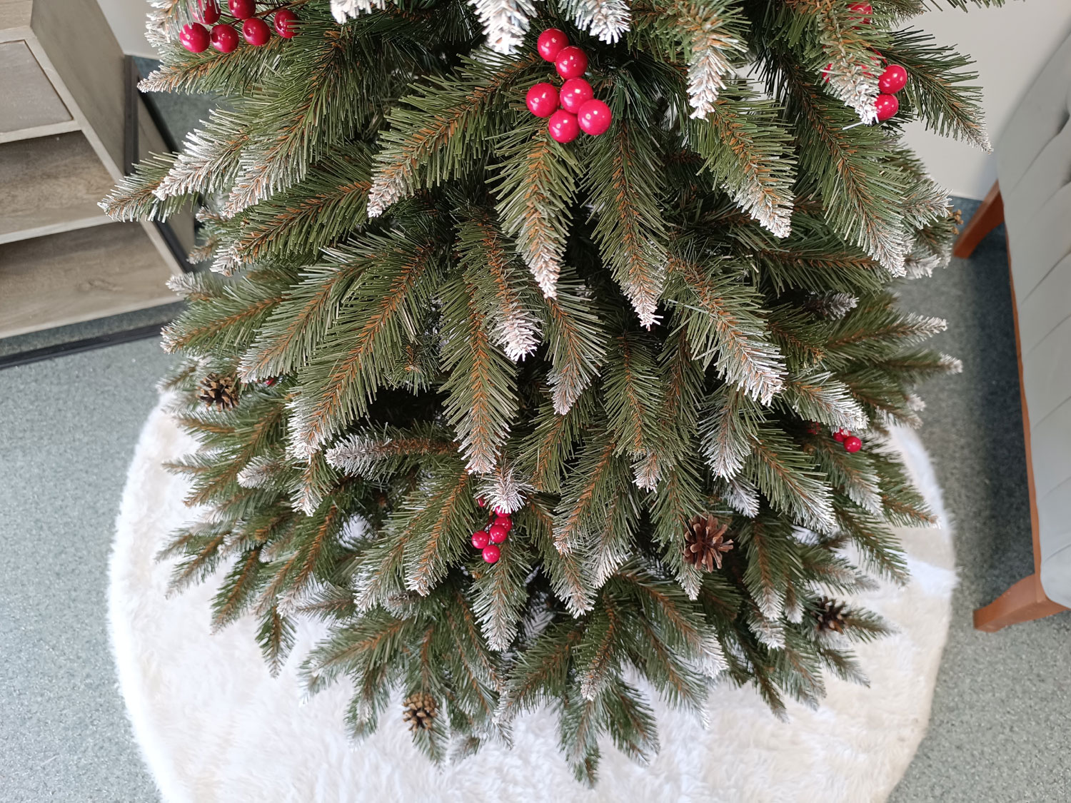 Brad artificial Christmas Deluxe by Sersimo, Frasin de Munte, 2D, 180cm [10]