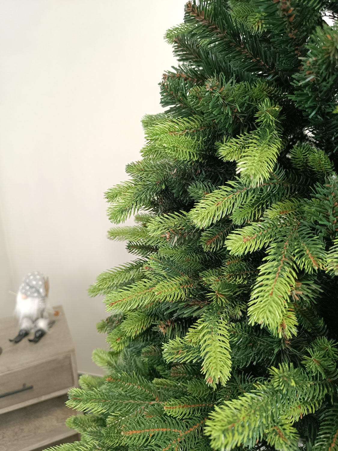 Brad artificial Christmas Deluxe by Sersimo, Carpati cu varfuri verzi, 2D+3D, 210cm [17]