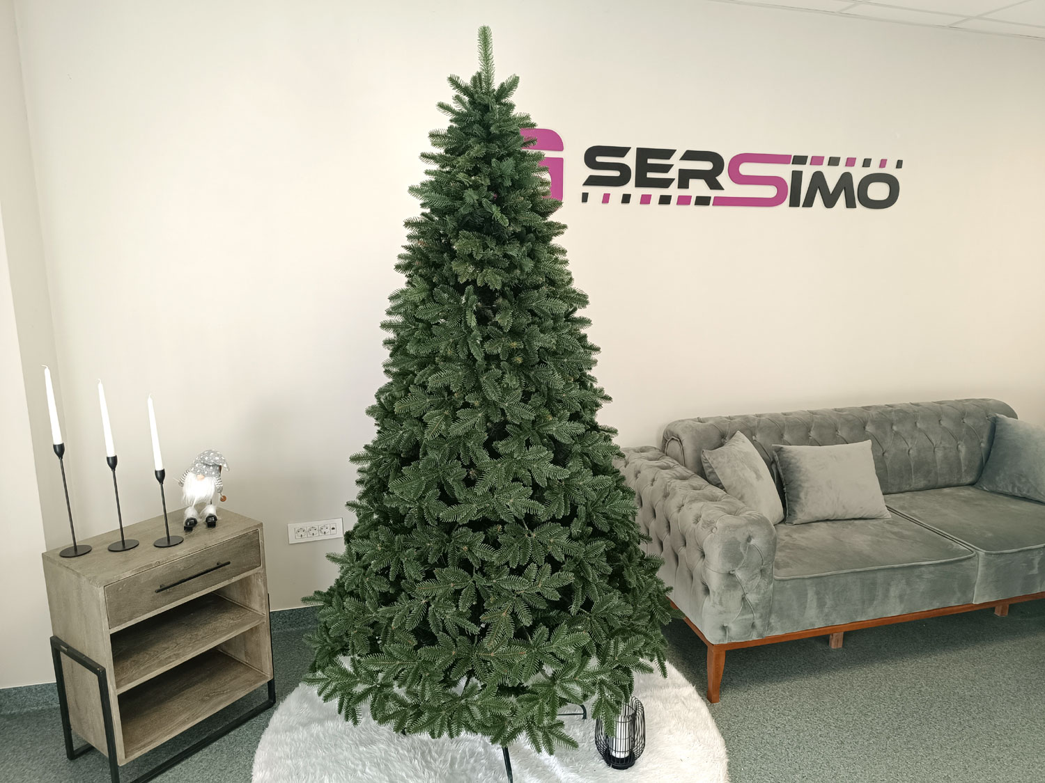 Brad artificial Christmas Deluxe by Sersimo, Canada Mix, 2D+3D, 210cm [4]