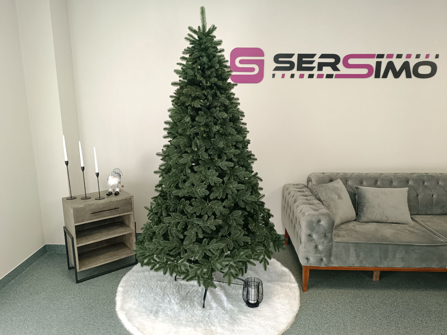 Brad artificial Christmas Deluxe by Sersimo, Canada Mix, 2D+3D, 210cm [5]