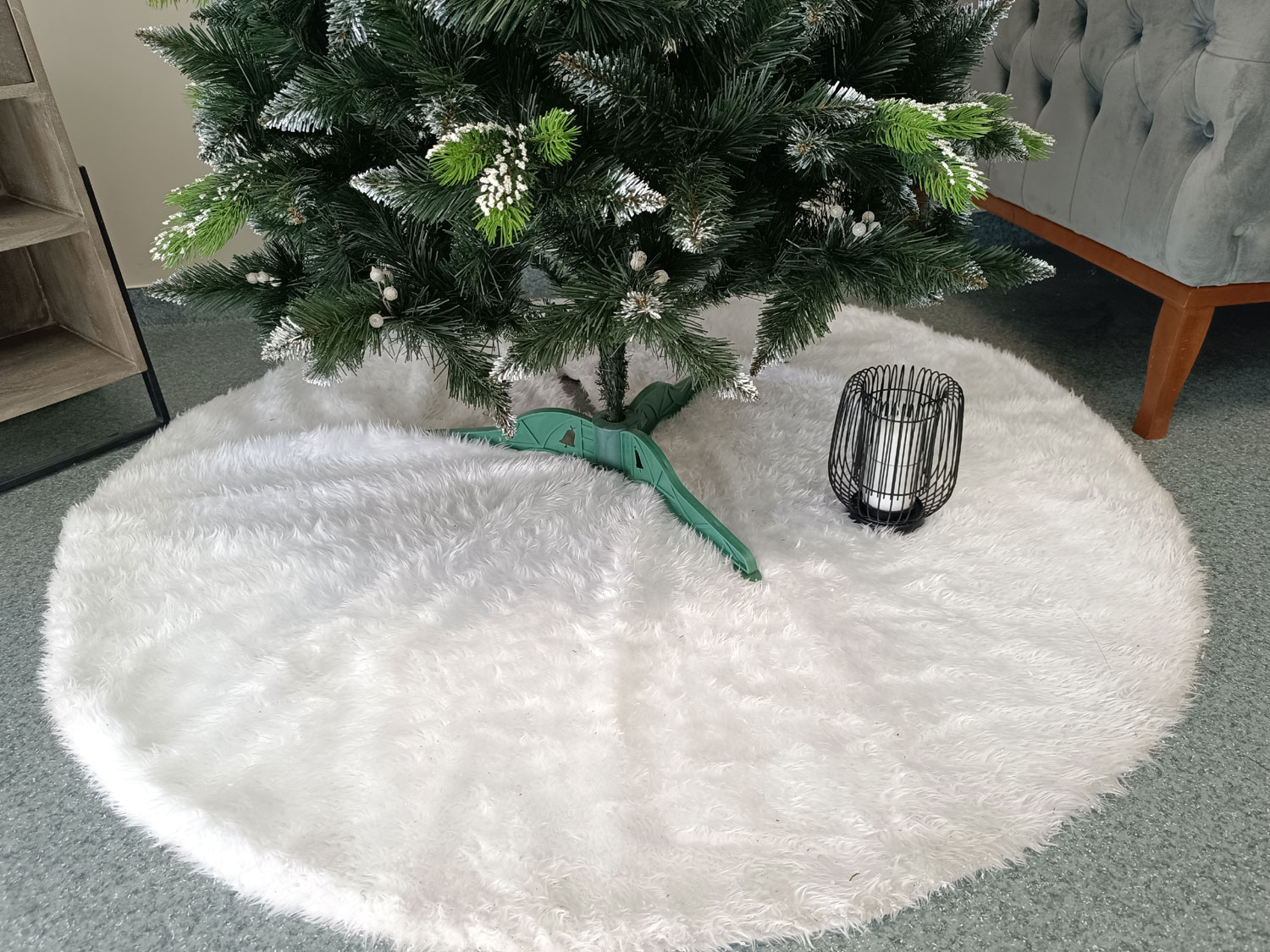 Brad artificial Christmas Deluxe by Sersimo, Diamant, 2D+3D, 180cm [10]