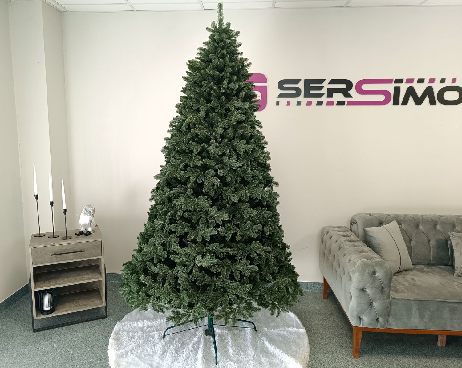 Brad artificial Christmas Deluxe by Sersimo, Canada Mix, 2D+3D, 250cm [17]