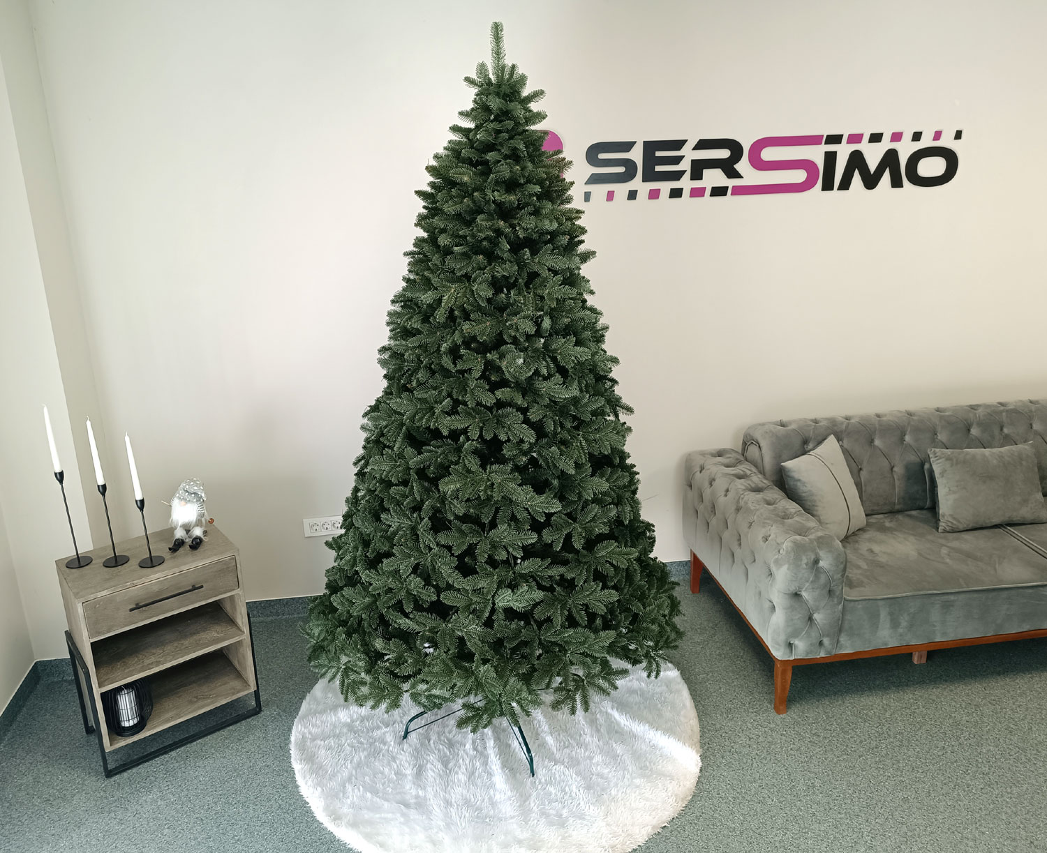 Brad artificial Christmas Deluxe by Sersimo, Canada Mix, 2D+3D, 250cm [10]