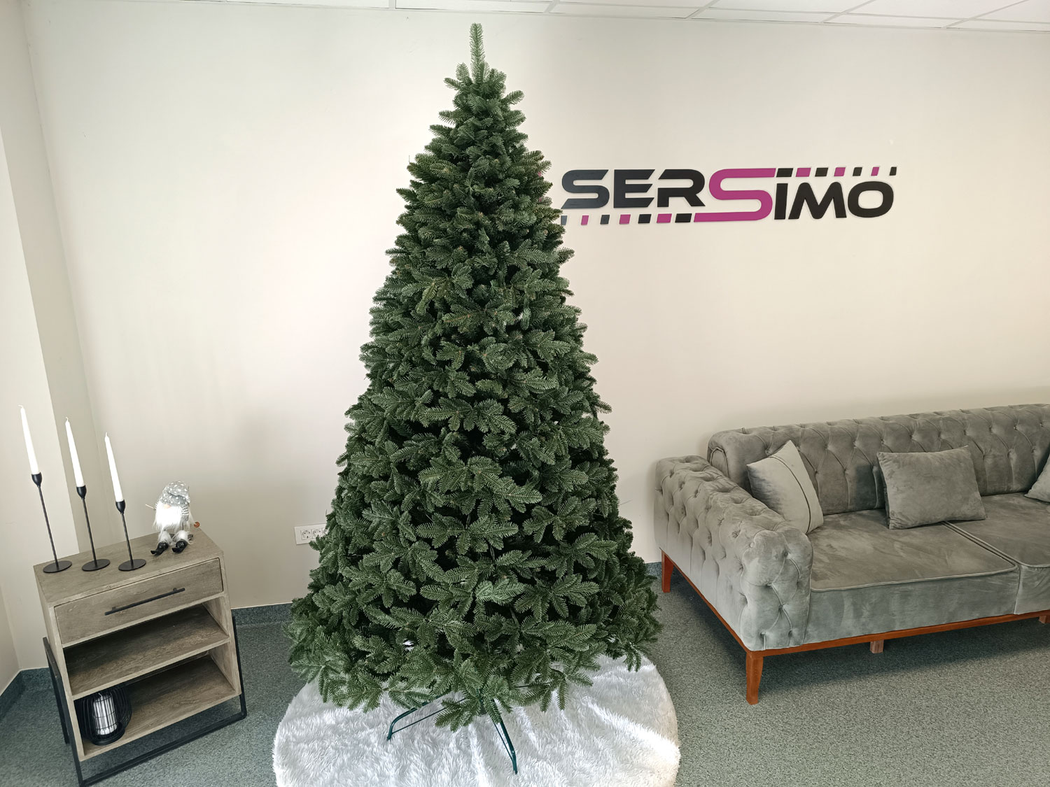 Brad artificial Christmas Deluxe by Sersimo, Canada Mix, 2D+3D, 250cm [6]