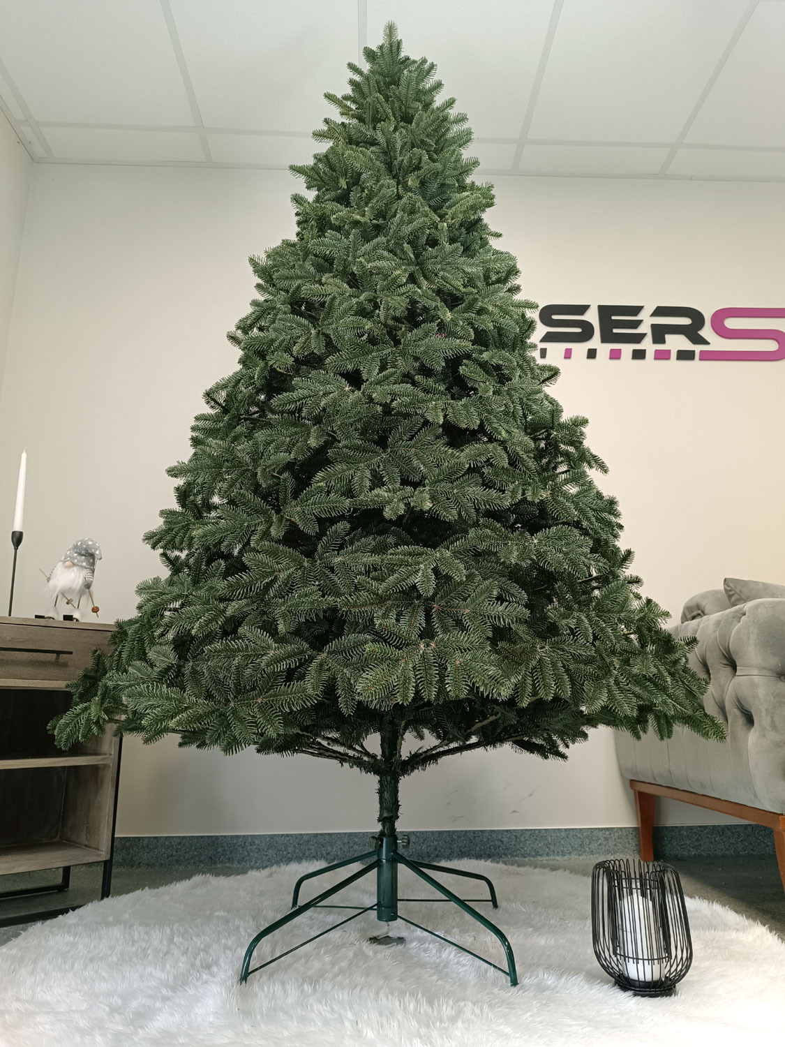 Brad artificial Christmas Deluxe by Sersimo, Canada verde, 3D, 230cm [3]
