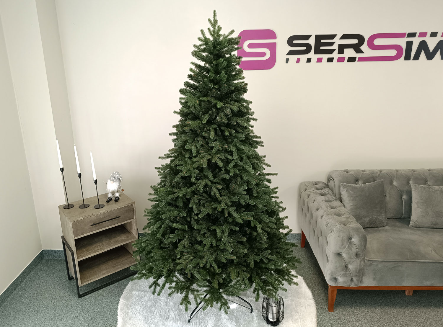 Brad artificial Christmas Deluxe by Sersimo, Carpati, 2D+3D, 210cm [4]