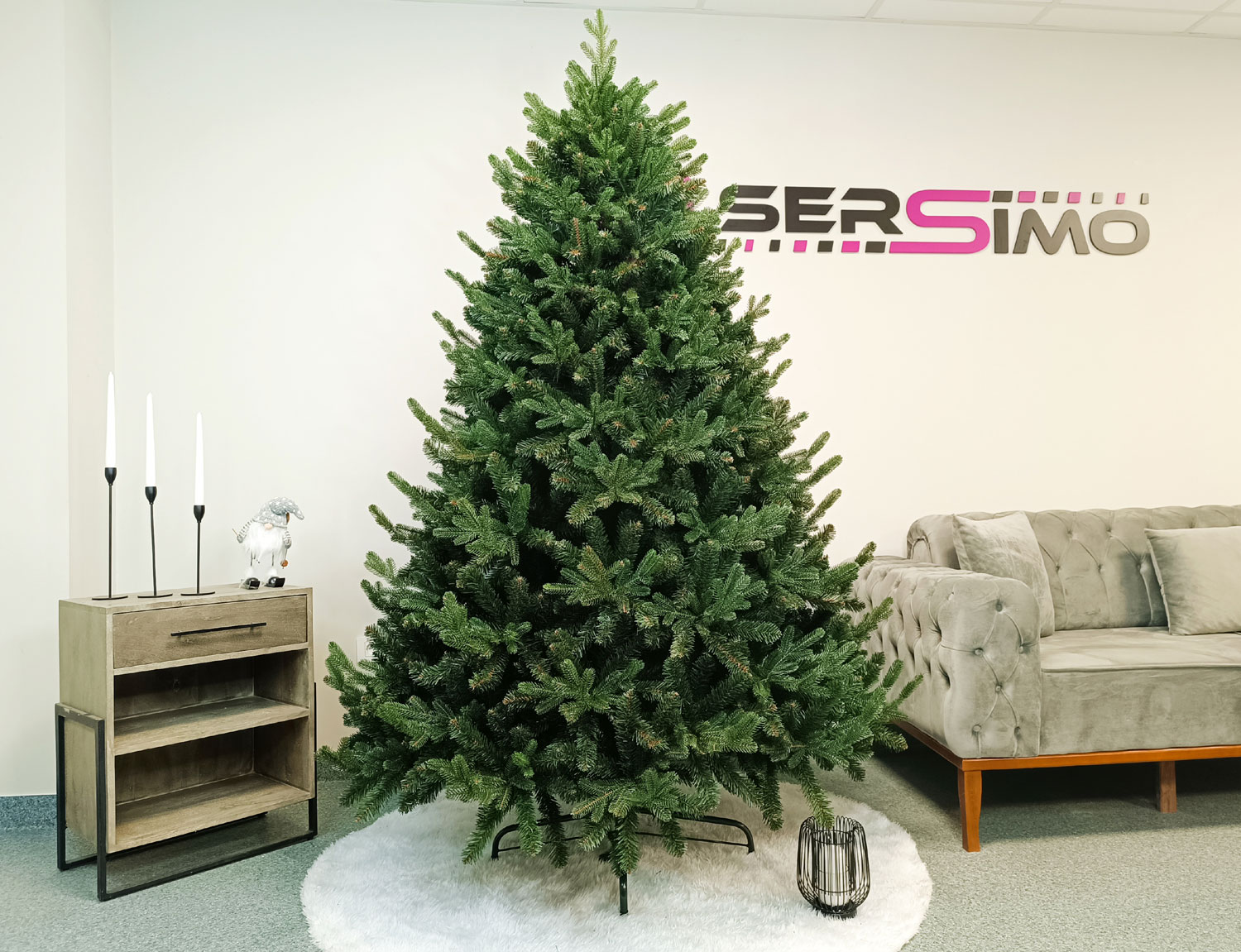 Brad artificial Christmas Deluxe by Sersimo, Royal Felara, 2D+3D, 210cm [14]