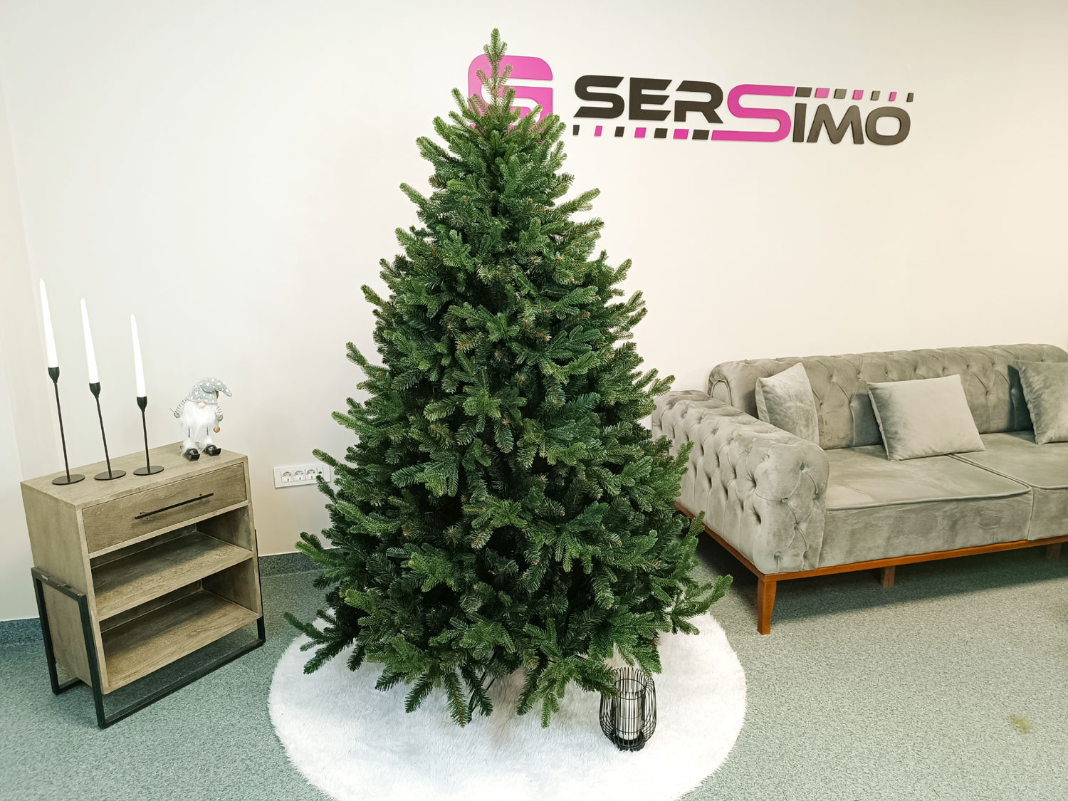 Brad artificial Christmas Deluxe by Sersimo, Royal Felara, 2D+3D, 180cm [13]