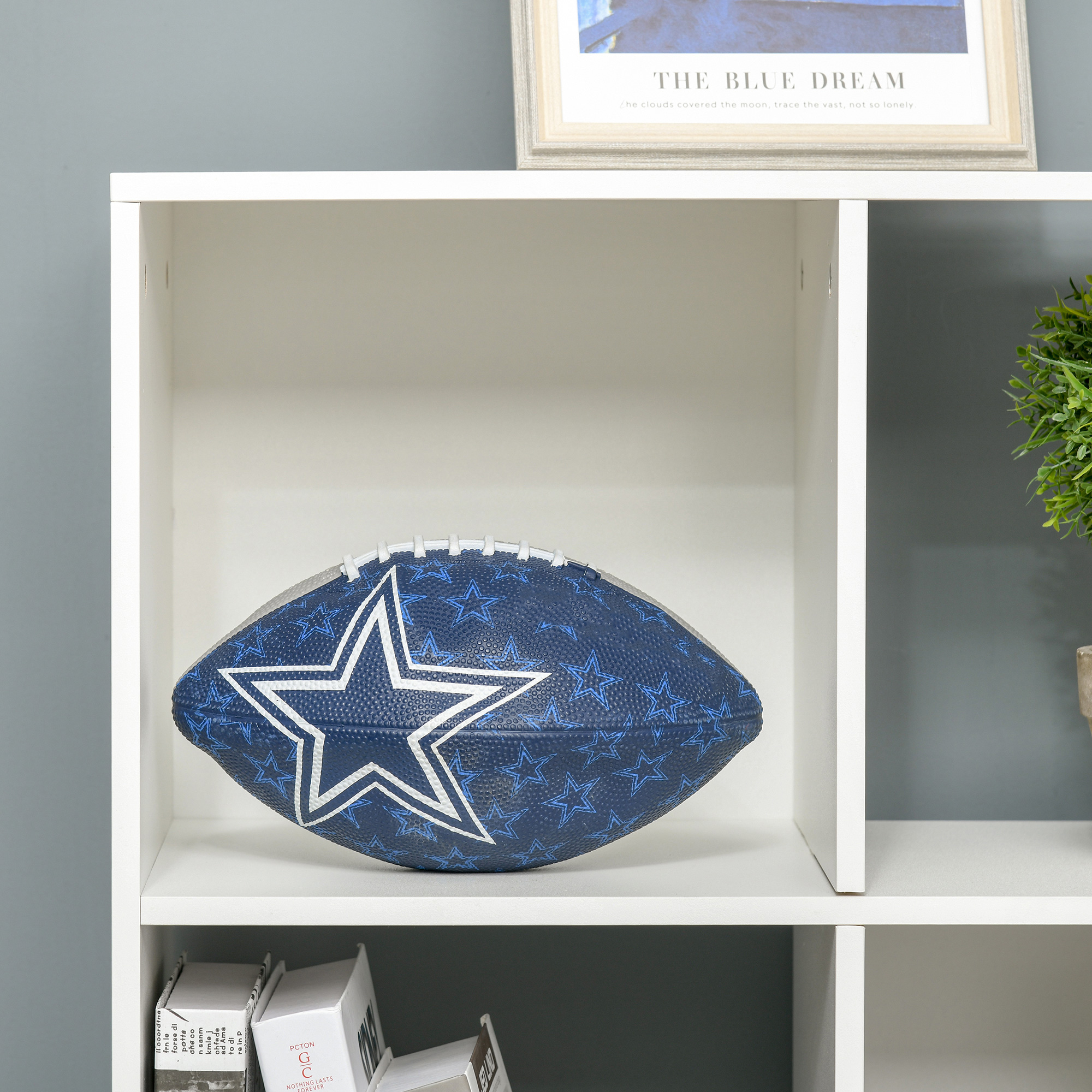  Biblioteca 9 Compartimente Cub Alb 91,5x29,5x91,5cm [6]