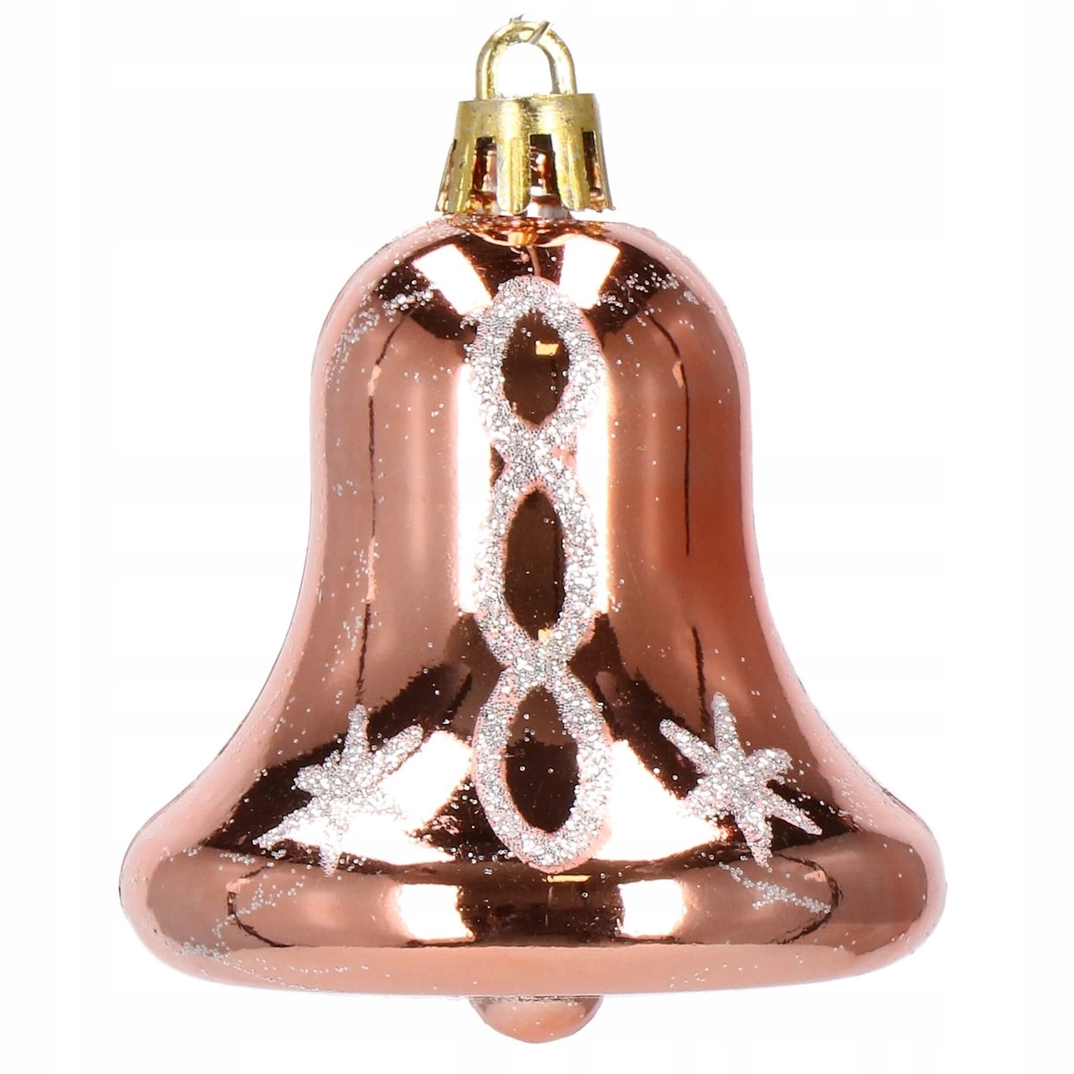 Set globuri si decoratiuni de Craciun, 152 piese, diverse dimensiuni, roz auriu [3]