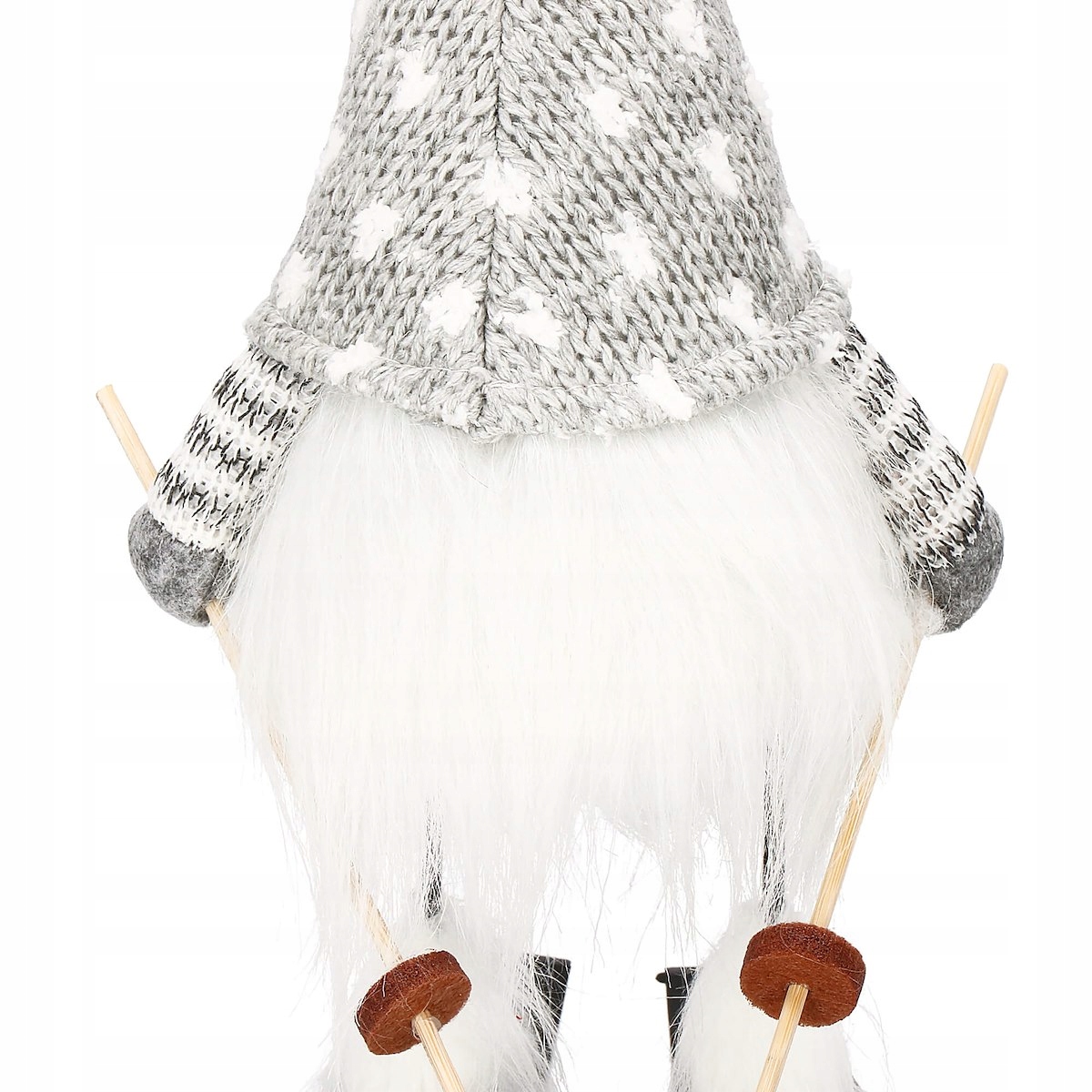 Figurina Craciun, Spiridus pe schiuri, inaltime 33cm [3]