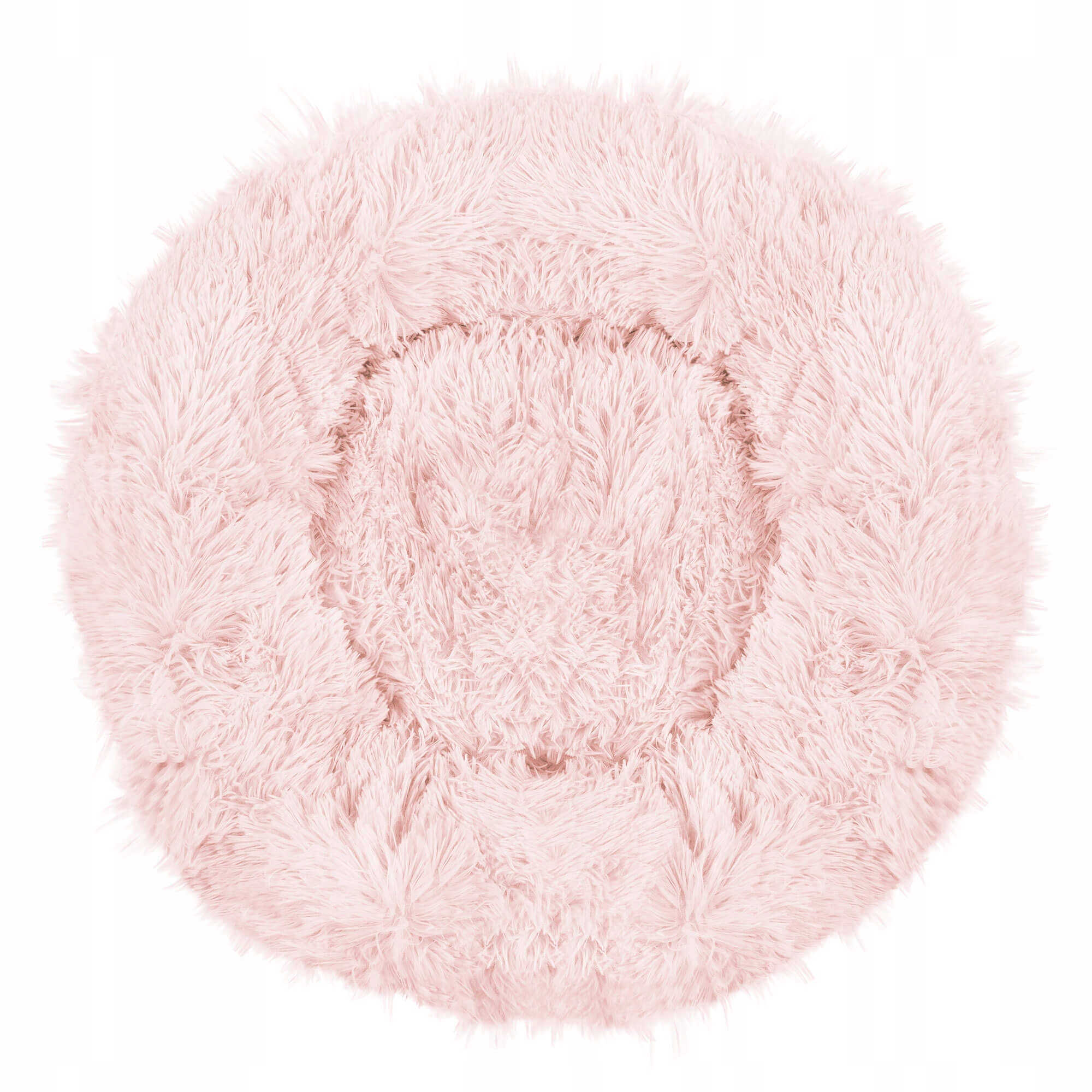 Pat Sersimo pentru caini si pisici, cu husa detasabila, roz deschis, diametru 50cm [4]