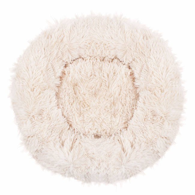 Pat Sersimo pentru caini si pisici, cu husa detasabila, bej, diametru 90cm [3]