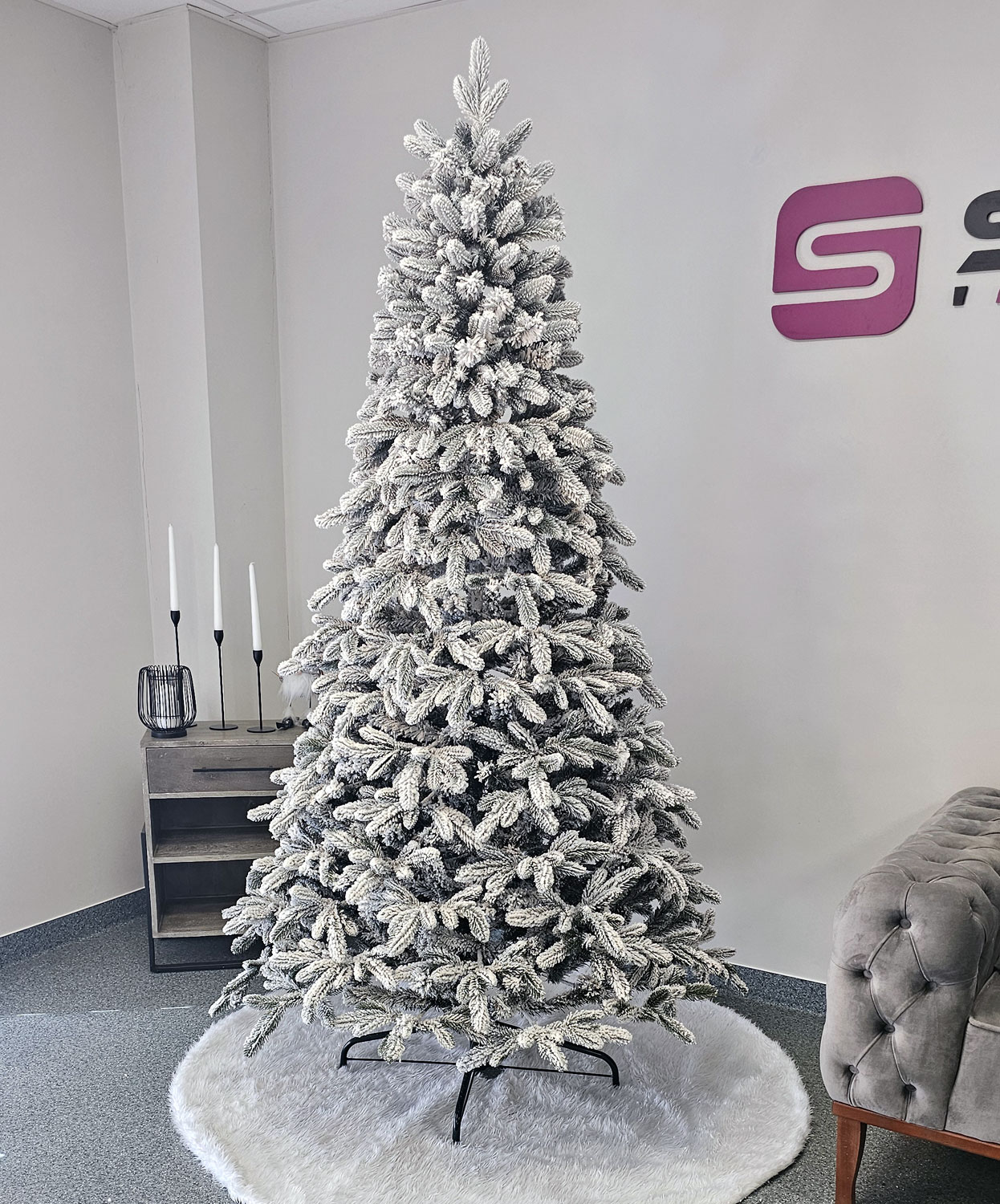 Brad artificial Christmas Deluxe by Sersimo, Global nins, mix 2D+3D, 210cm [4]