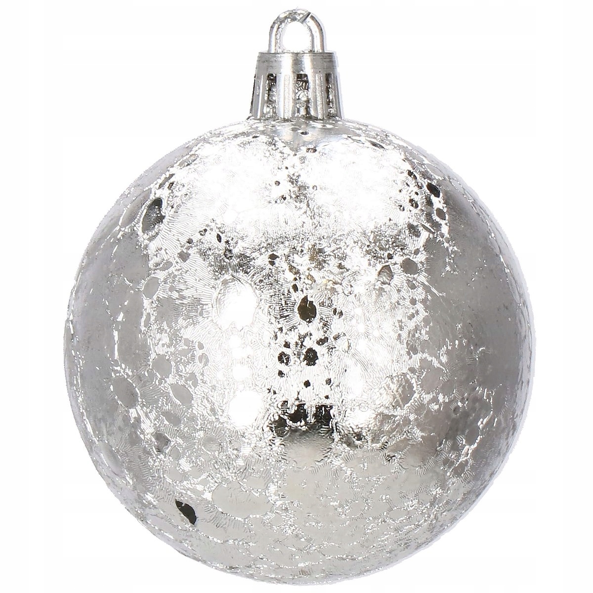 Set globuri de Craciun Inedit, 30 bucati, 6cm, transparente si albastru [3]