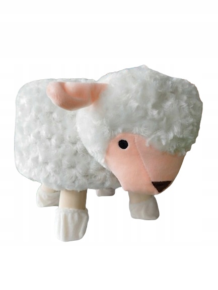 Taburet pentru copii, 28x25cm, maxim 50kg, model oaie [4]
