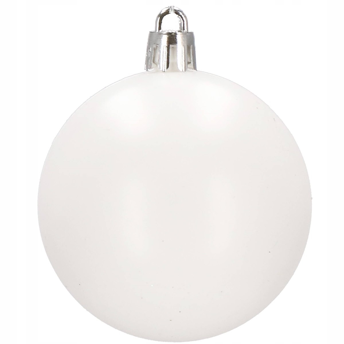 Set globuri si decoratiuni de Craciun, 100 piese, diverse dimensiuni cu stea, alb [4]