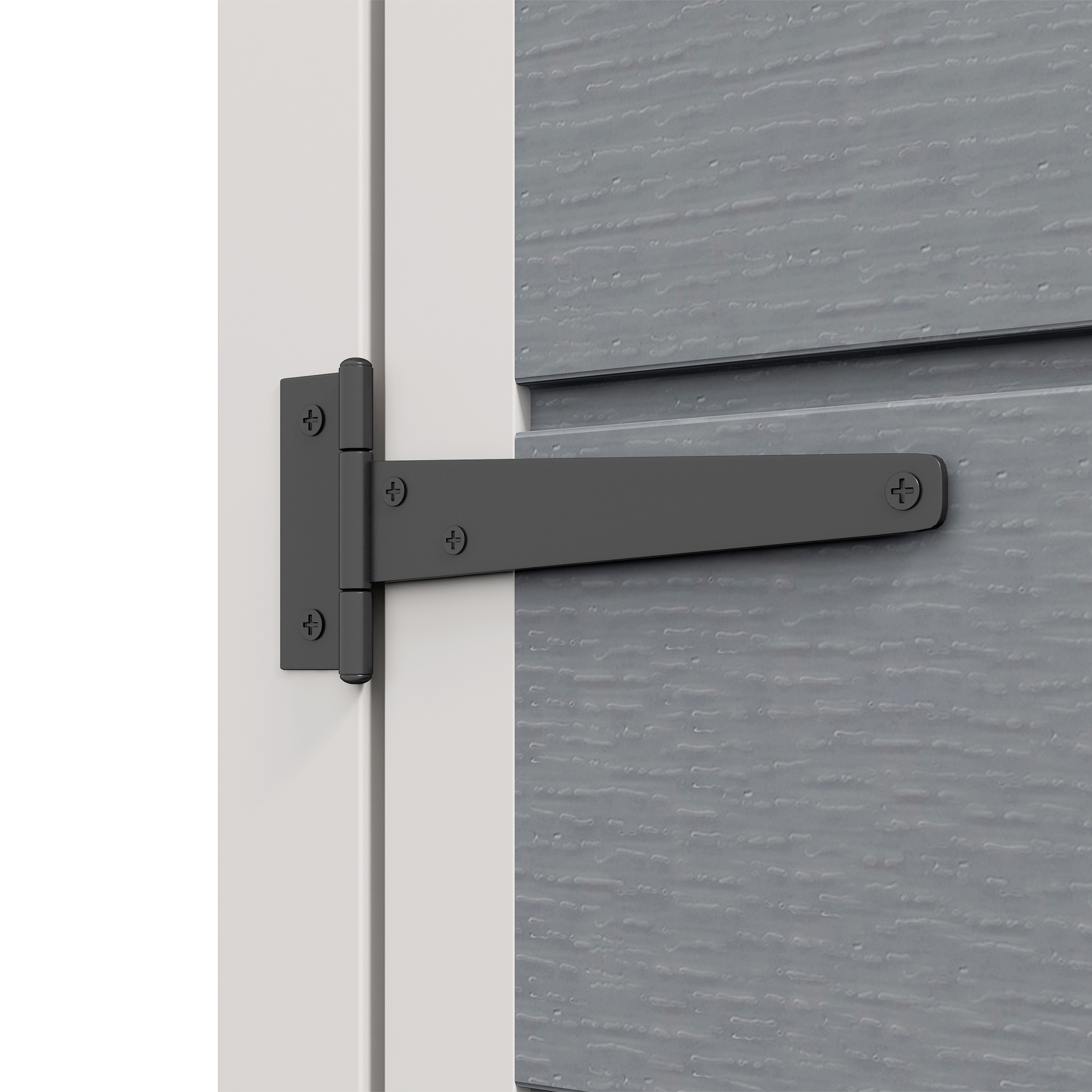  Magazie pentru Gradina 1.5 x 1 m, Magazie pentru Scule cu Usa care se Incuie, Fereastra si Ventilatie, Gri [8]