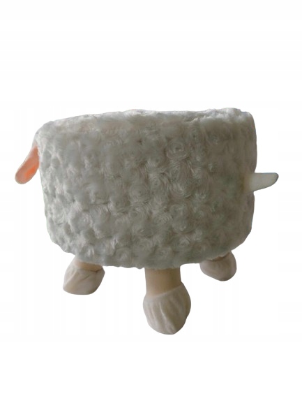 Taburet pentru copii, 28x25cm, maxim 50kg, model oaie [5]