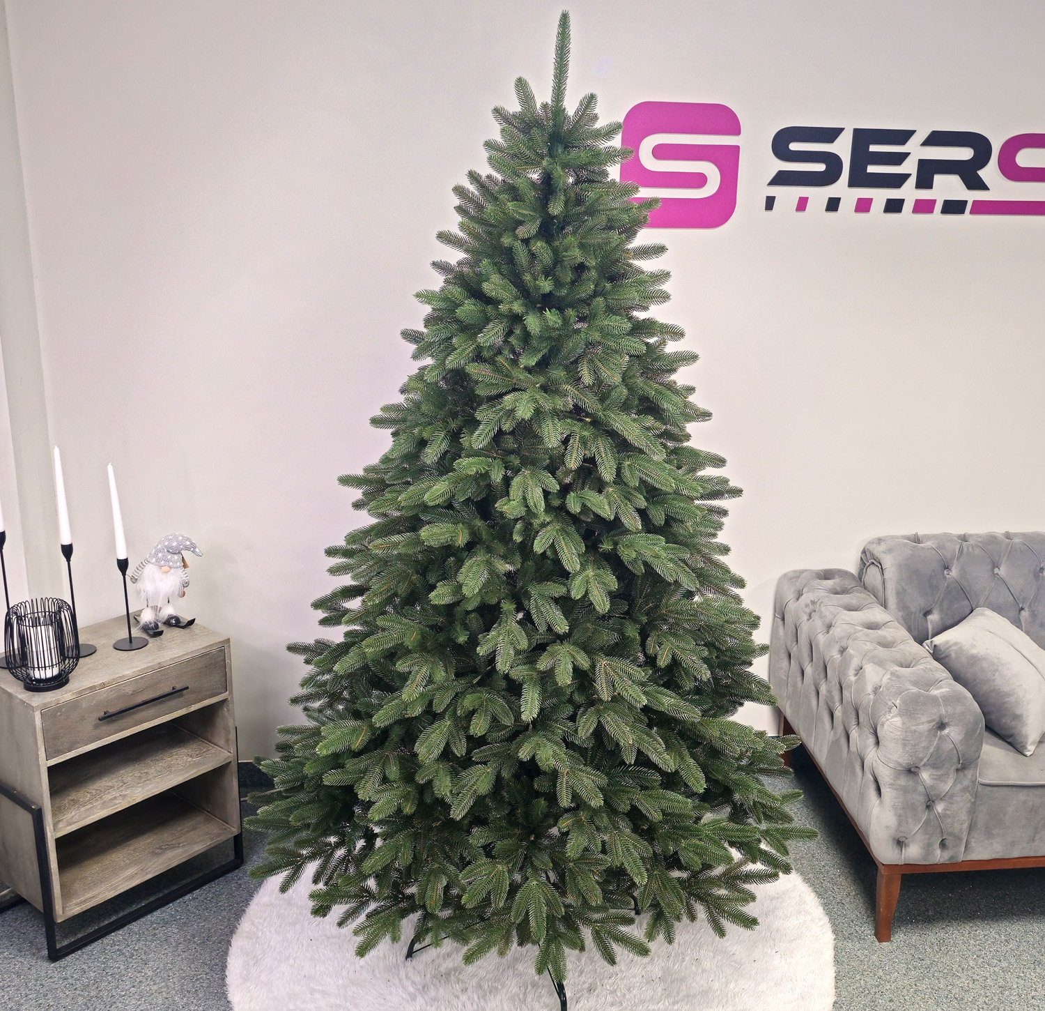 Brad artificial Christmas Deluxe by Sersimo, Laponia Select, integral 3D, 230cm [11]