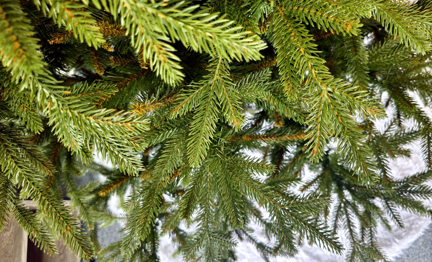 Brad artificial Christmas Deluxe by Sersimo, Nature, 2D+3D, 230cm [10]