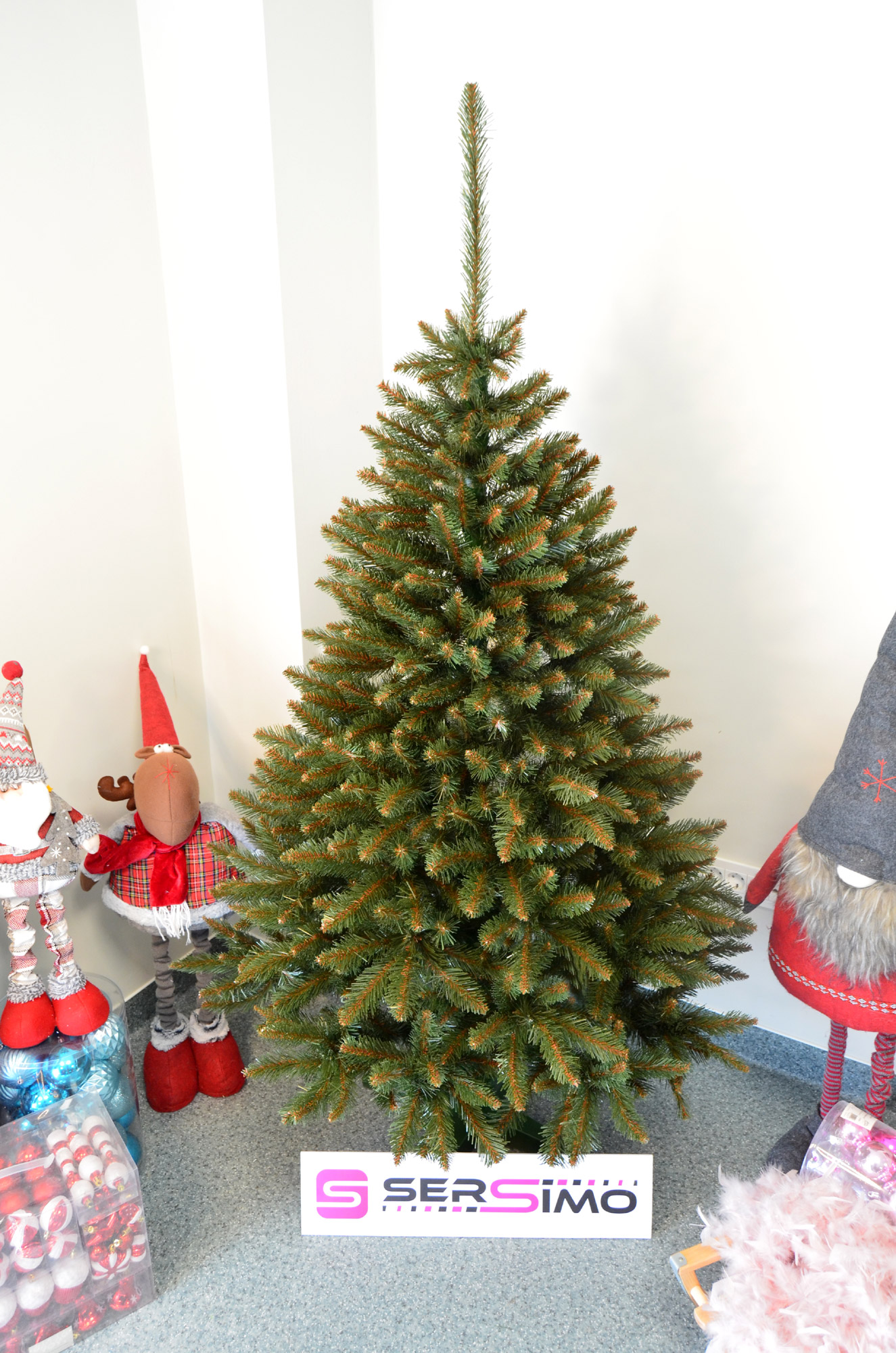 Brad artificial Christmas Deluxe by Sersimo, Royal, 180cm [15]