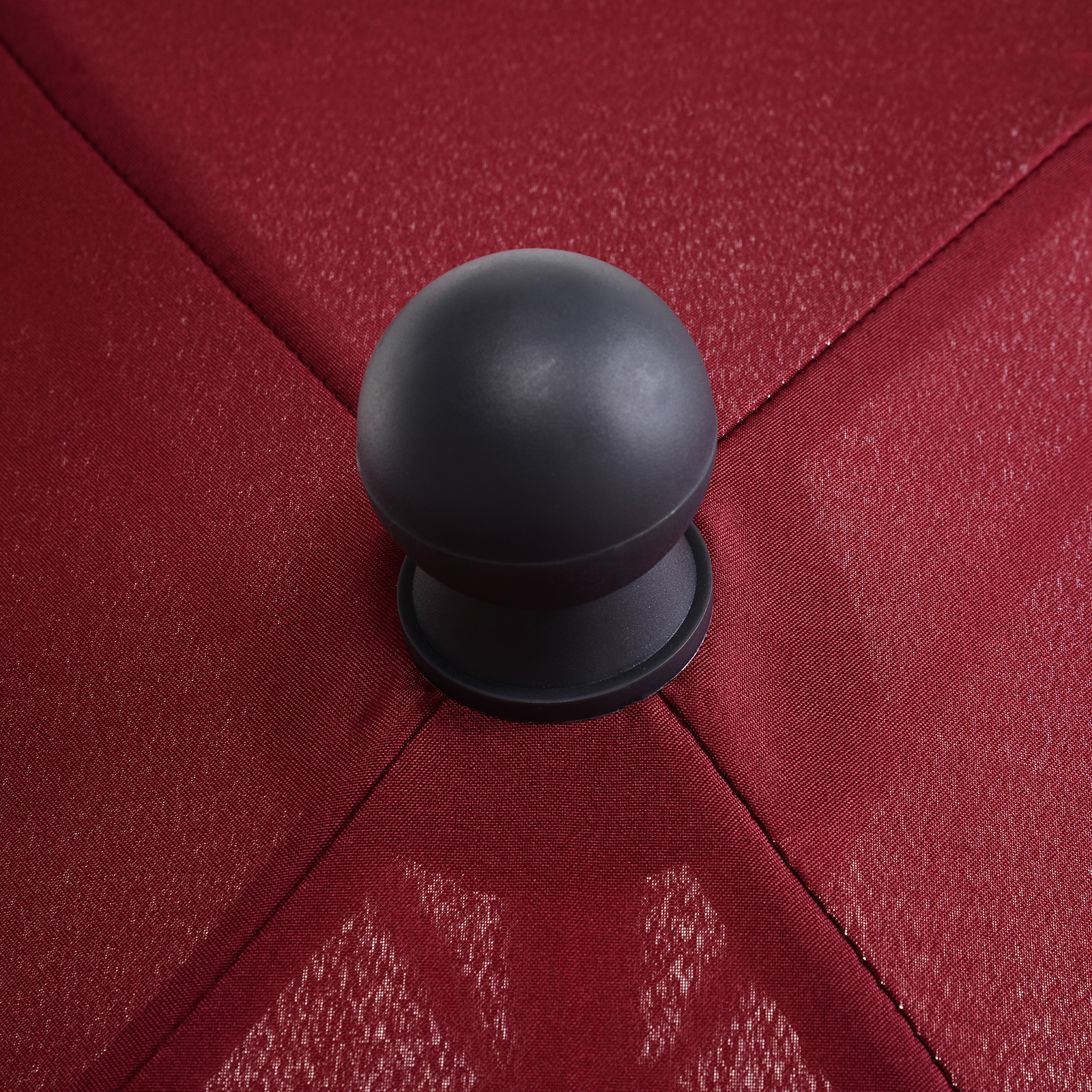  Umbrela de Gradina Dreptunghiulara si Reglabila cu Stalp din Aluminiu, 2x1,3x2,5 m, Rosu Bordeaux [8]