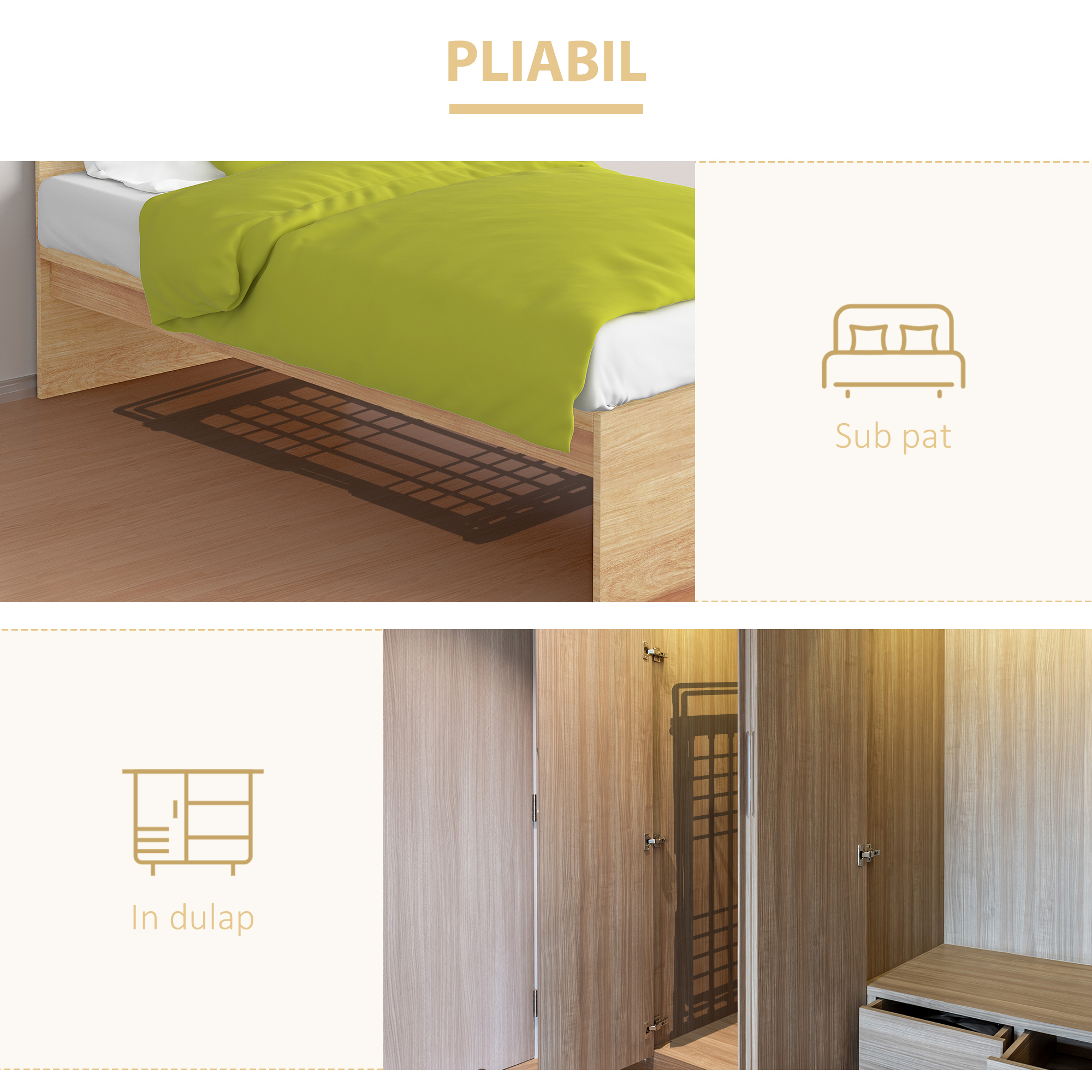  Uscator electric pliabil pentru rufe, cu aripi extensibile, eficient energetic, pentru interior [4]